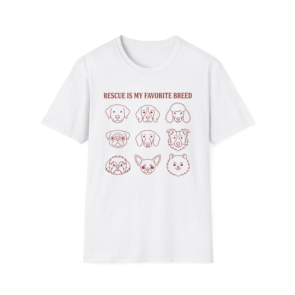 Rescue Is My Favorite Breed T-Shirt