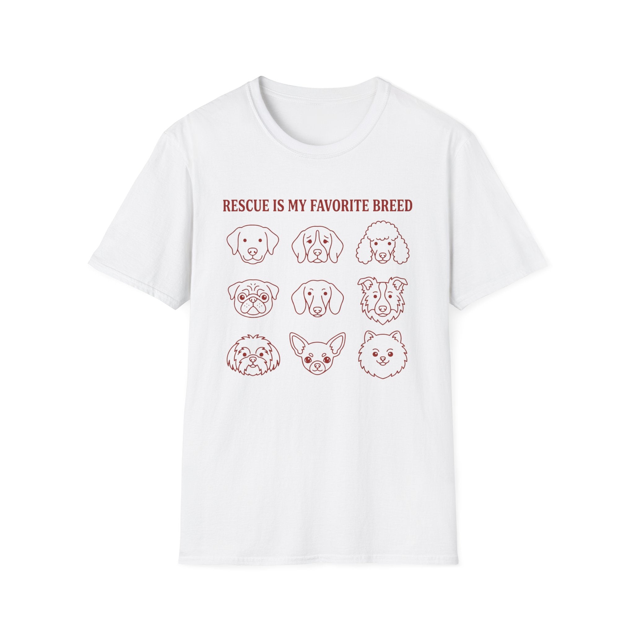 Rescue Is My Favorite Breed T-Shirt