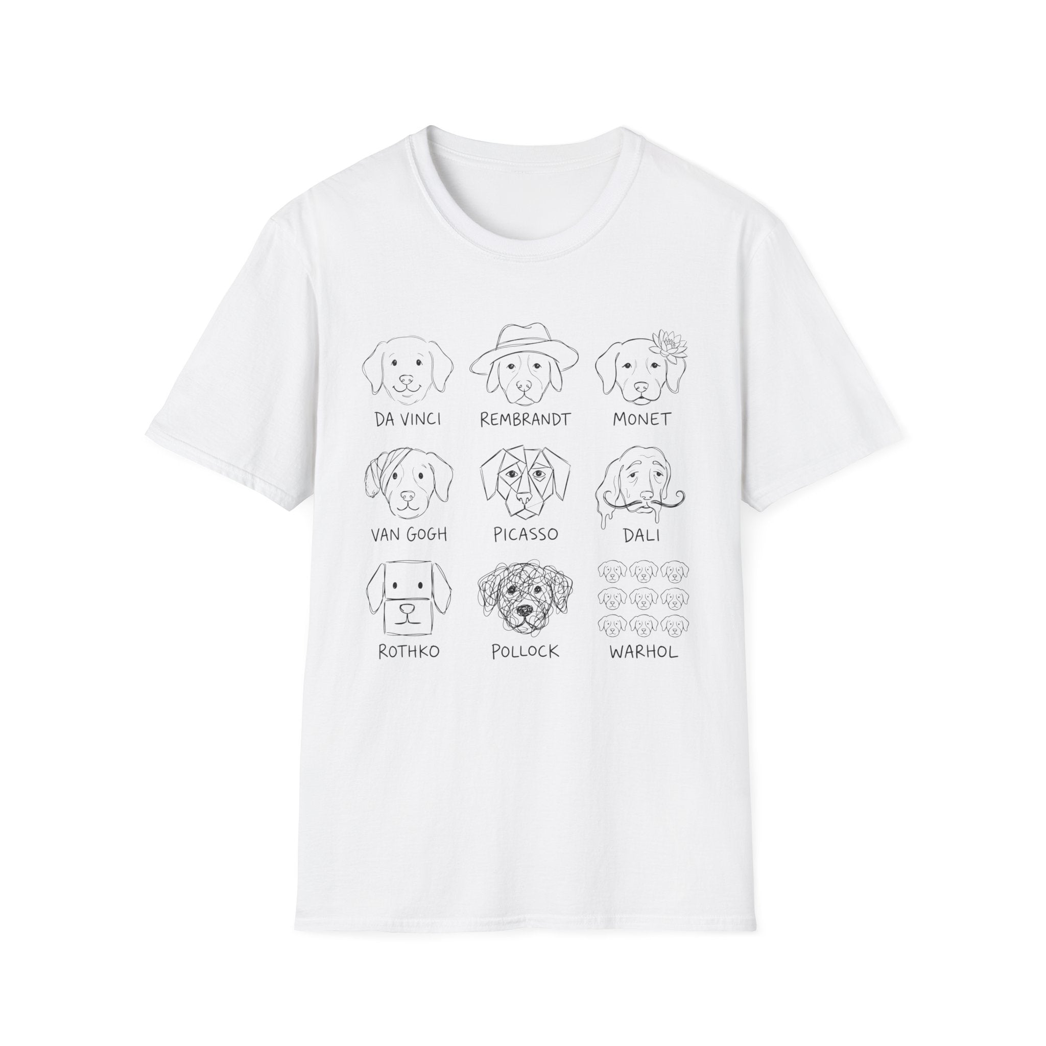 Dogs Of Art History T-Shirt
