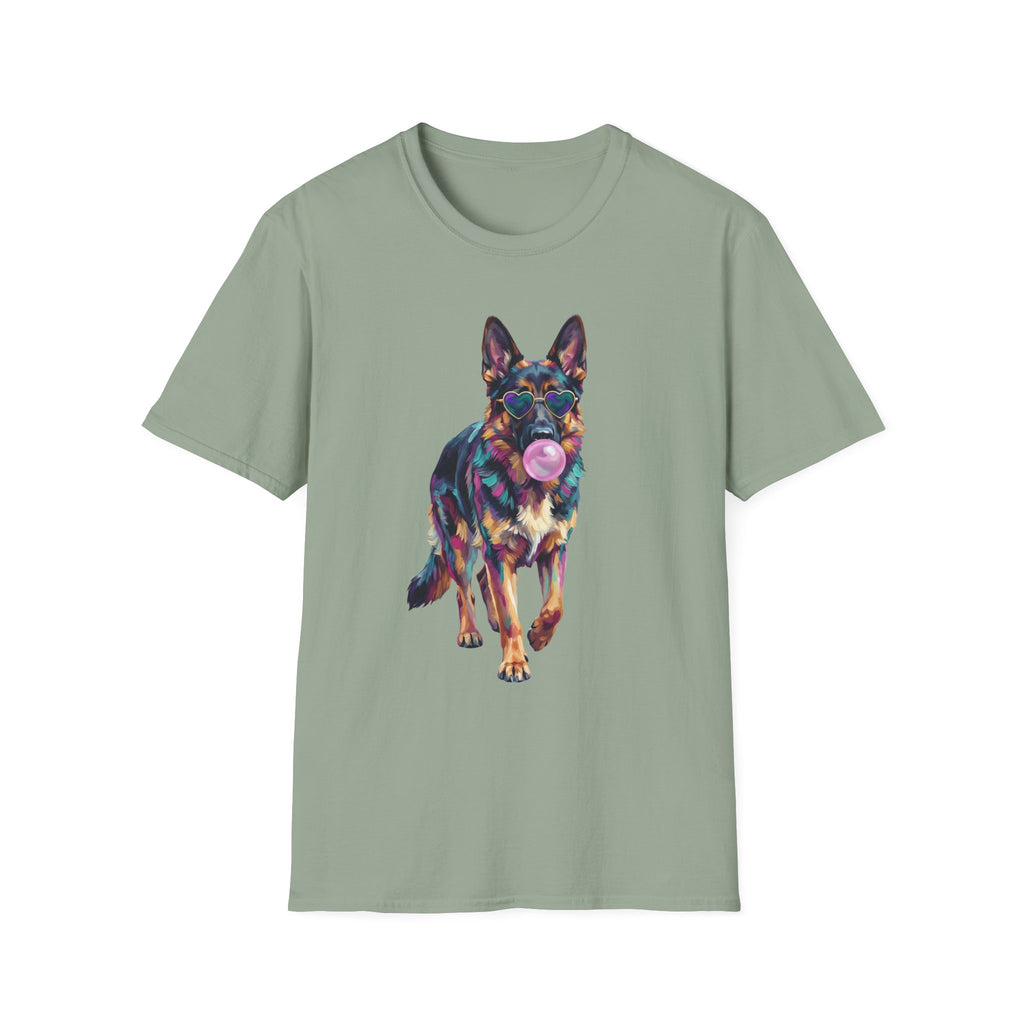 German Sheperd Bubblegum T-Shirt
