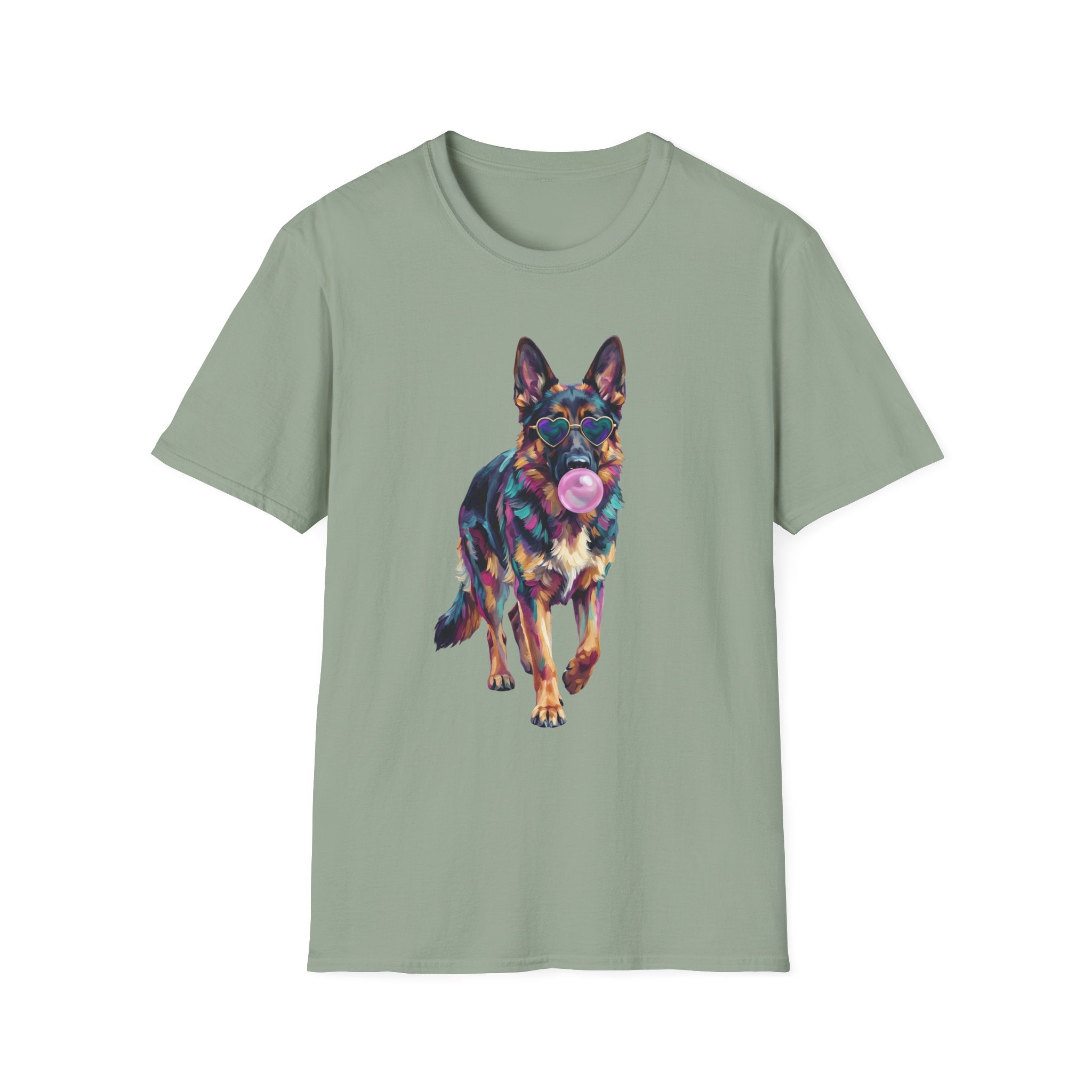 German Sheperd Bubblegum T-Shirt