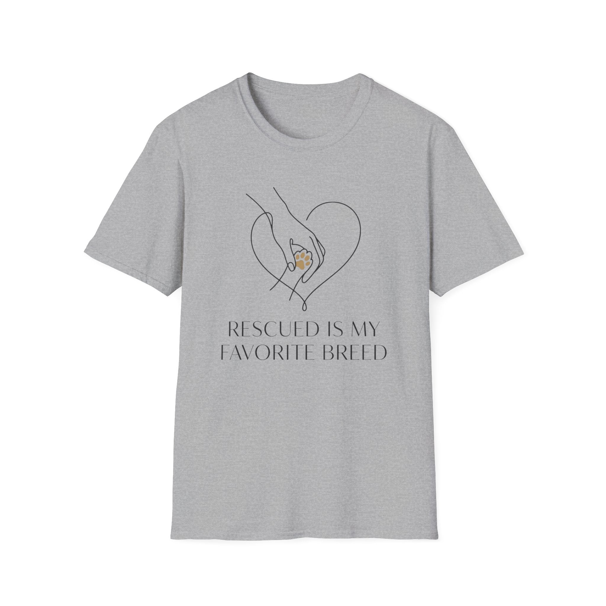 Rescued Is My Favorite Breed T-Shirt