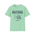 Dogs & Books T-Shirt