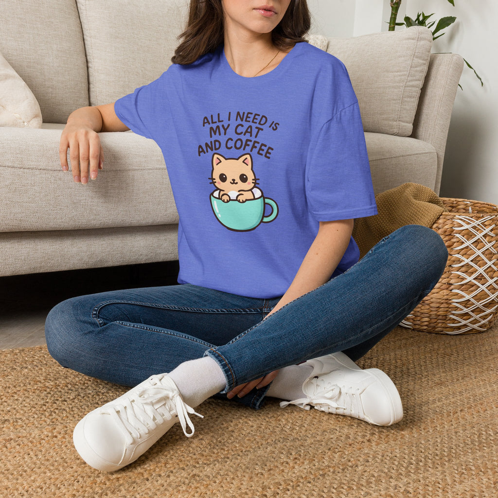 Cat in Coffee Cup T-Shirt