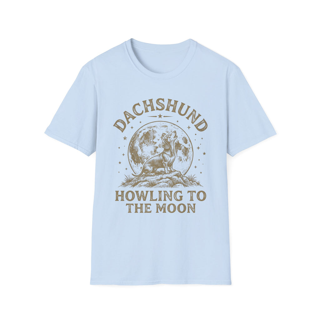 Dachshund Howling T-Shirt