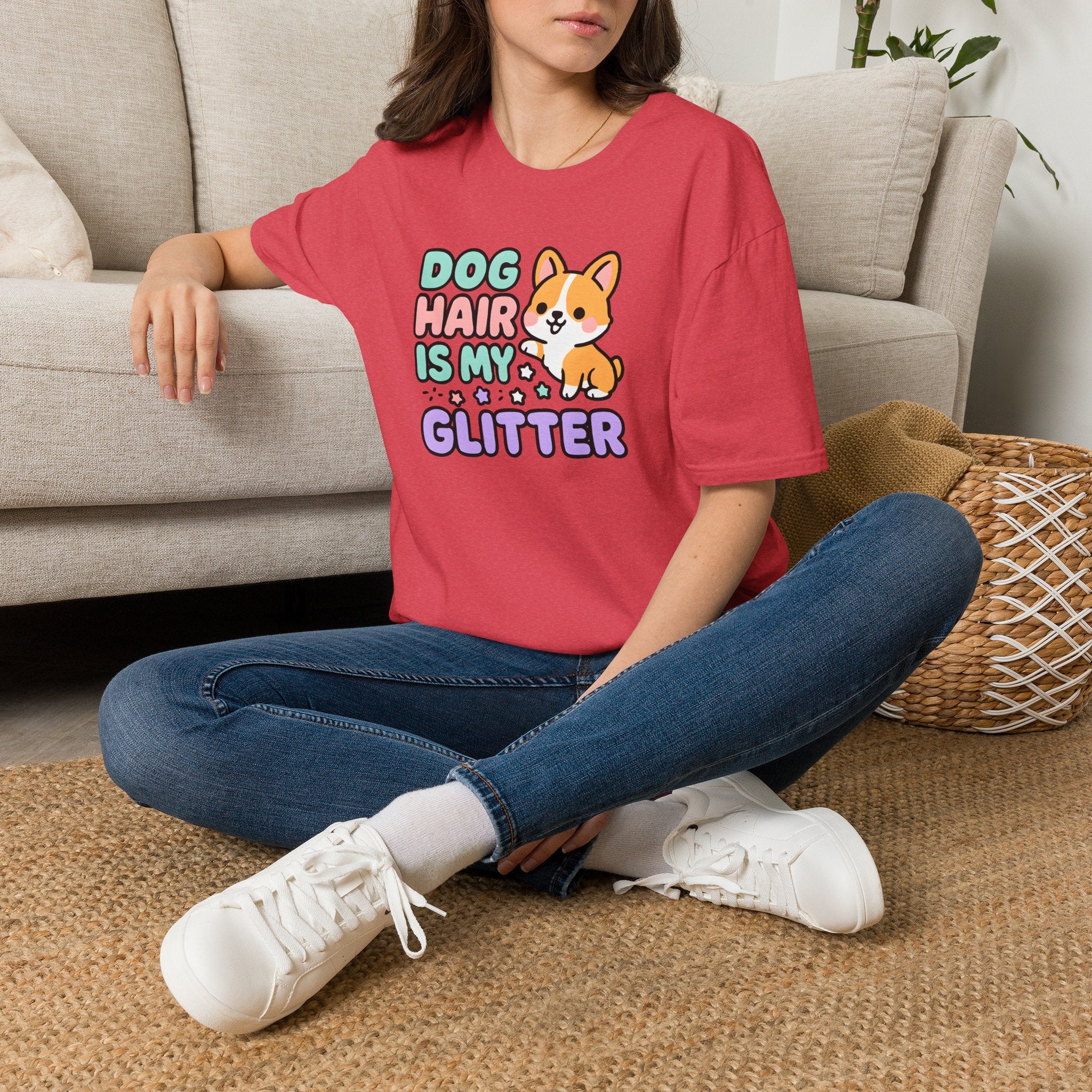 Dog Hair Glitter T-Shirt