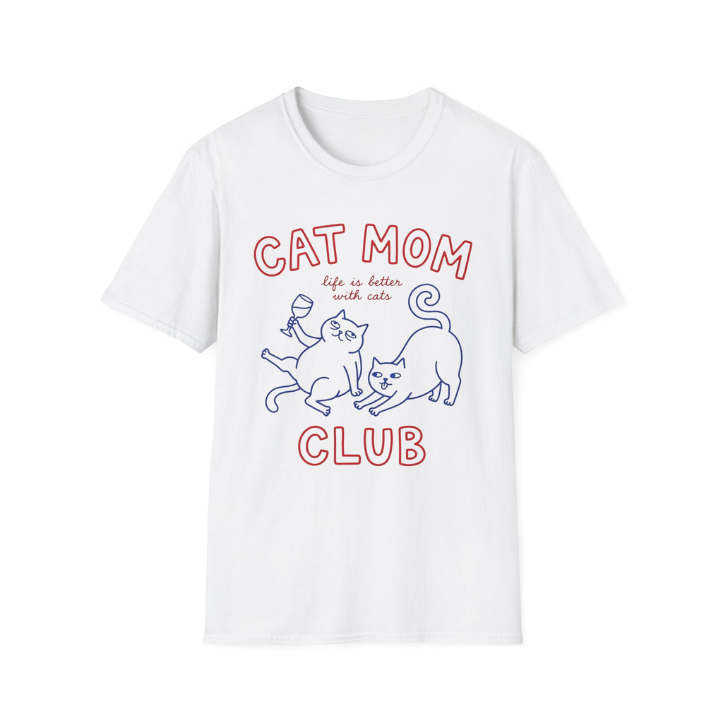 Cat Mom Club T-Shirt