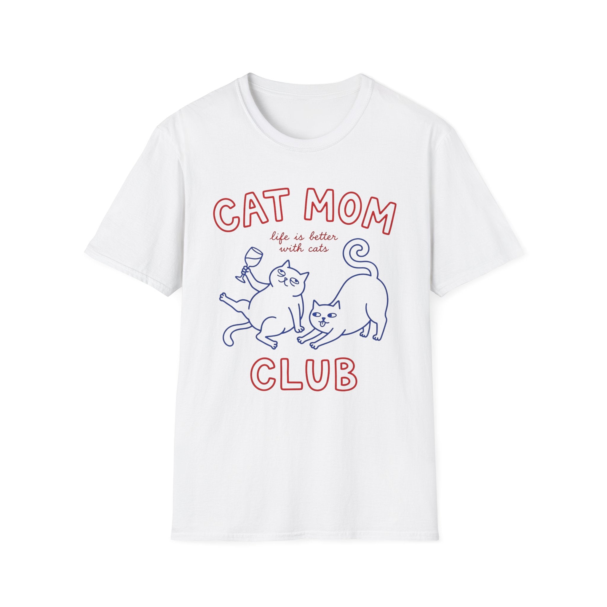 Cat Mom Club T-Shirt