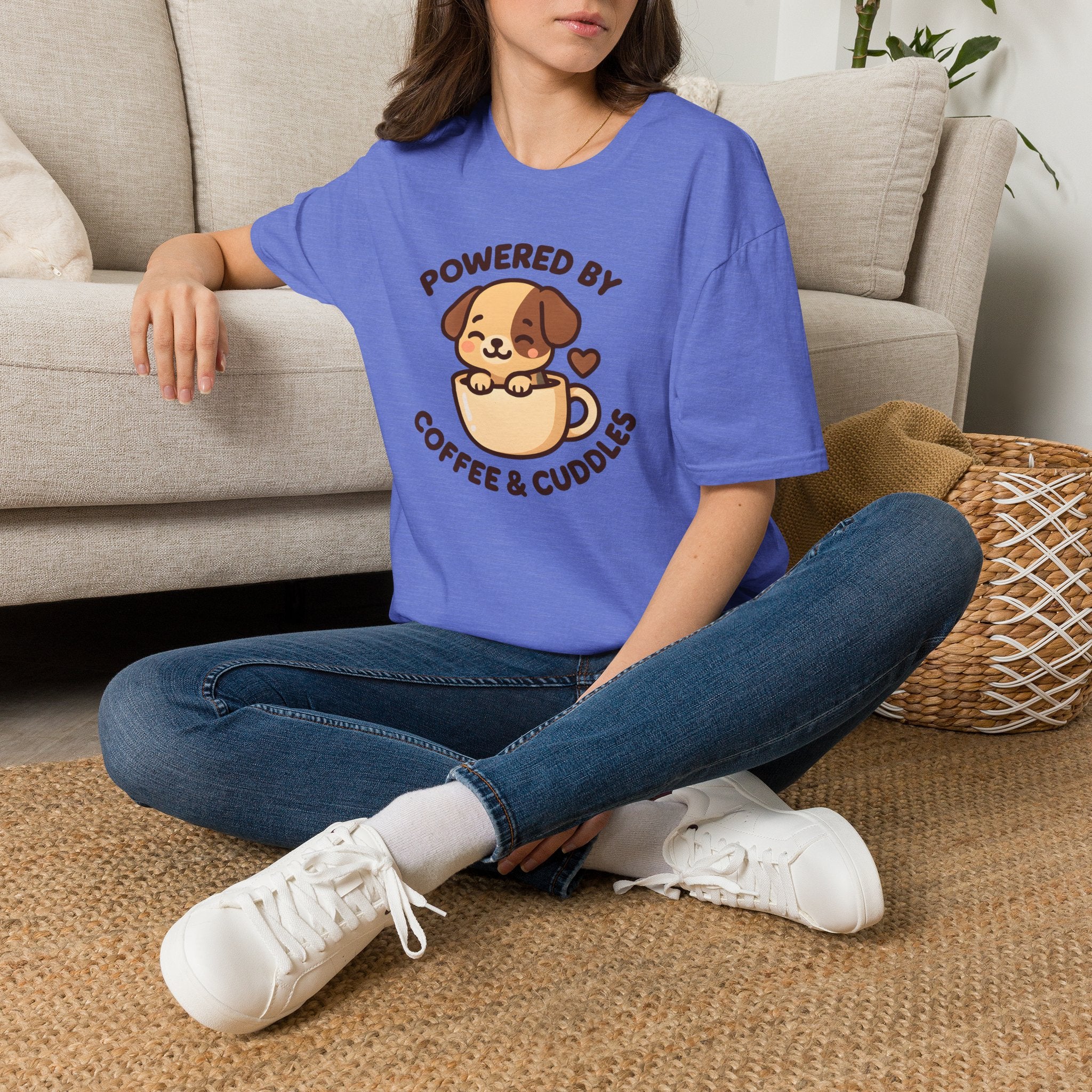 Puppy in Coffee Cup T-Shirt