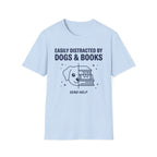 Dogs & Books T-Shirt