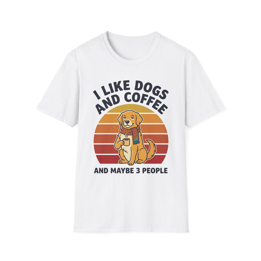 Like Dogs And Coffee T-Shirt