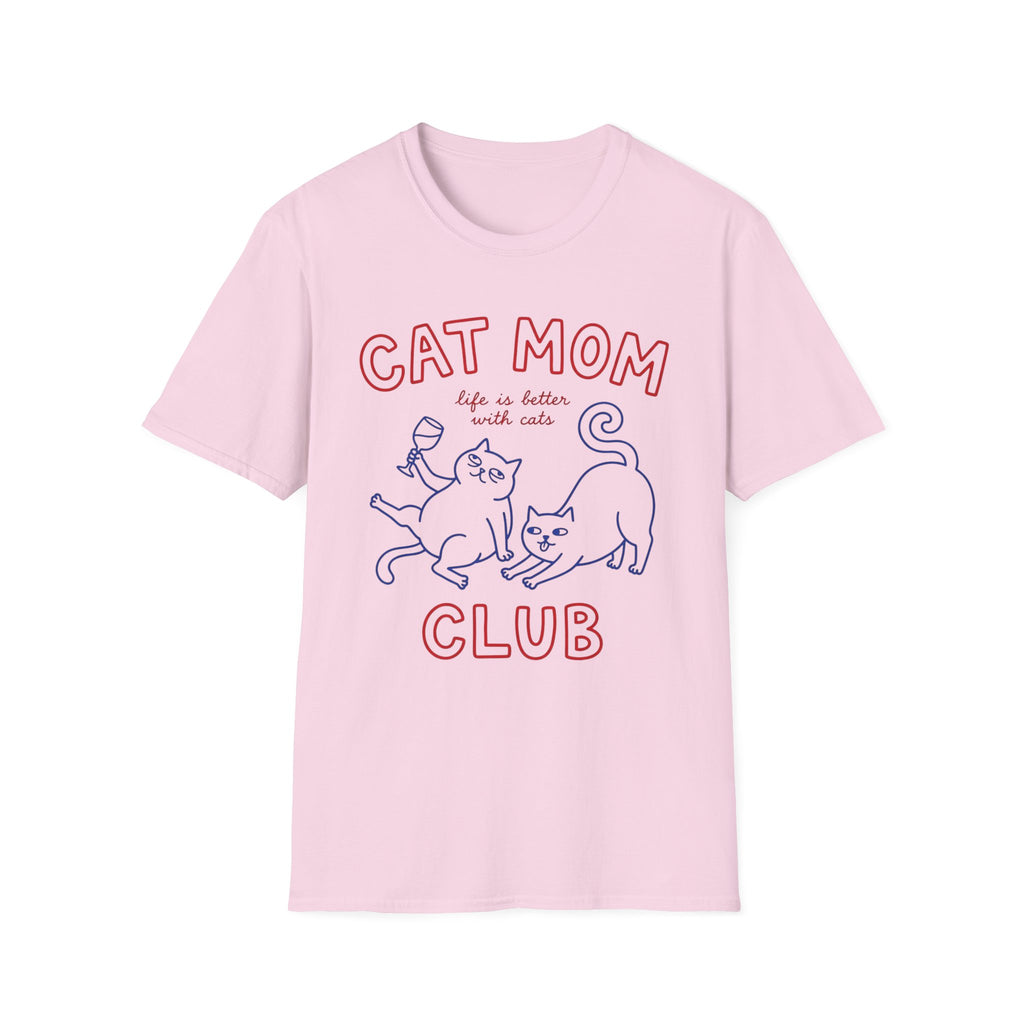 Cat Mom Club T-Shirt