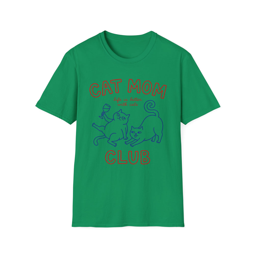 Cat Mom Club T-Shirt