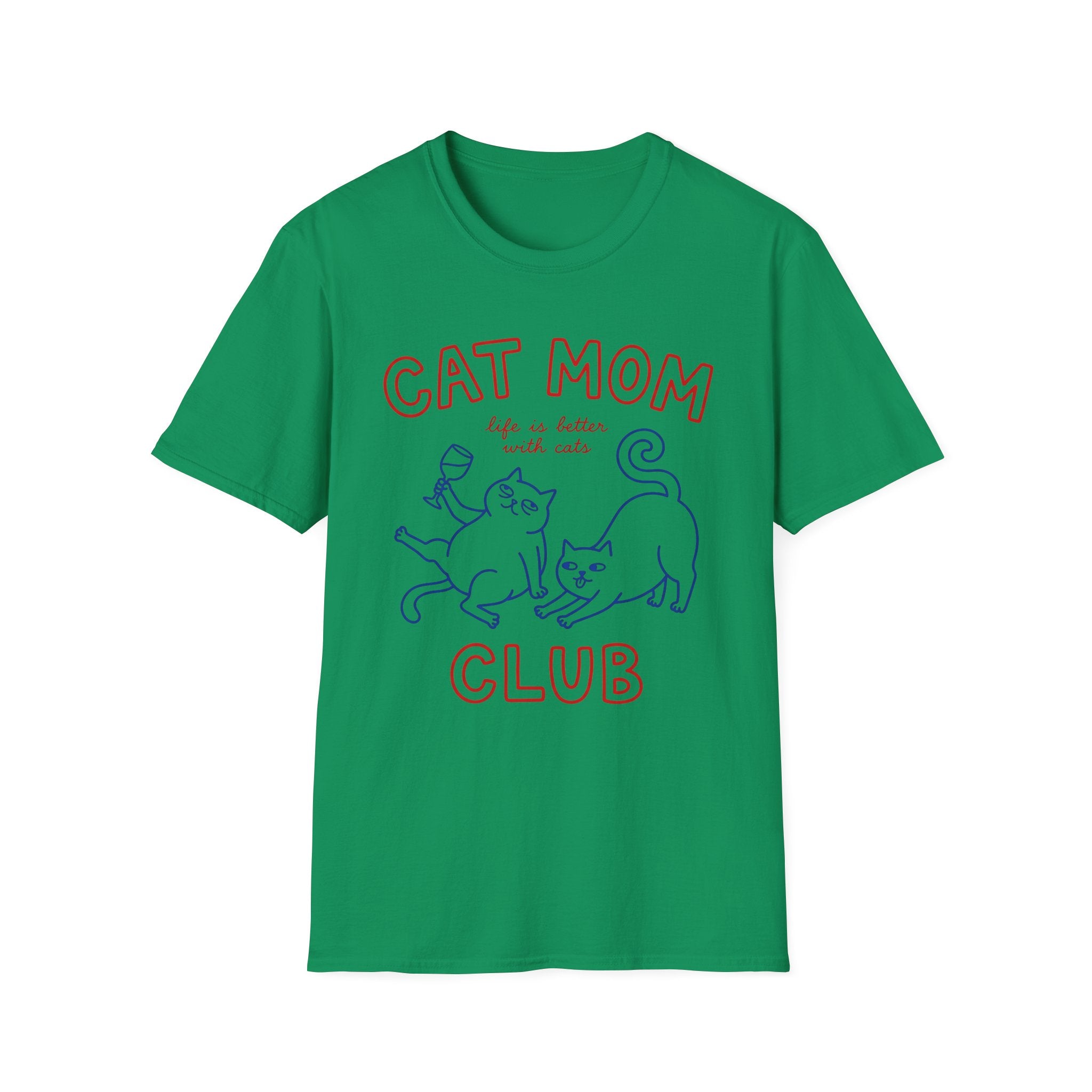 Cat Mom Club T-Shirt