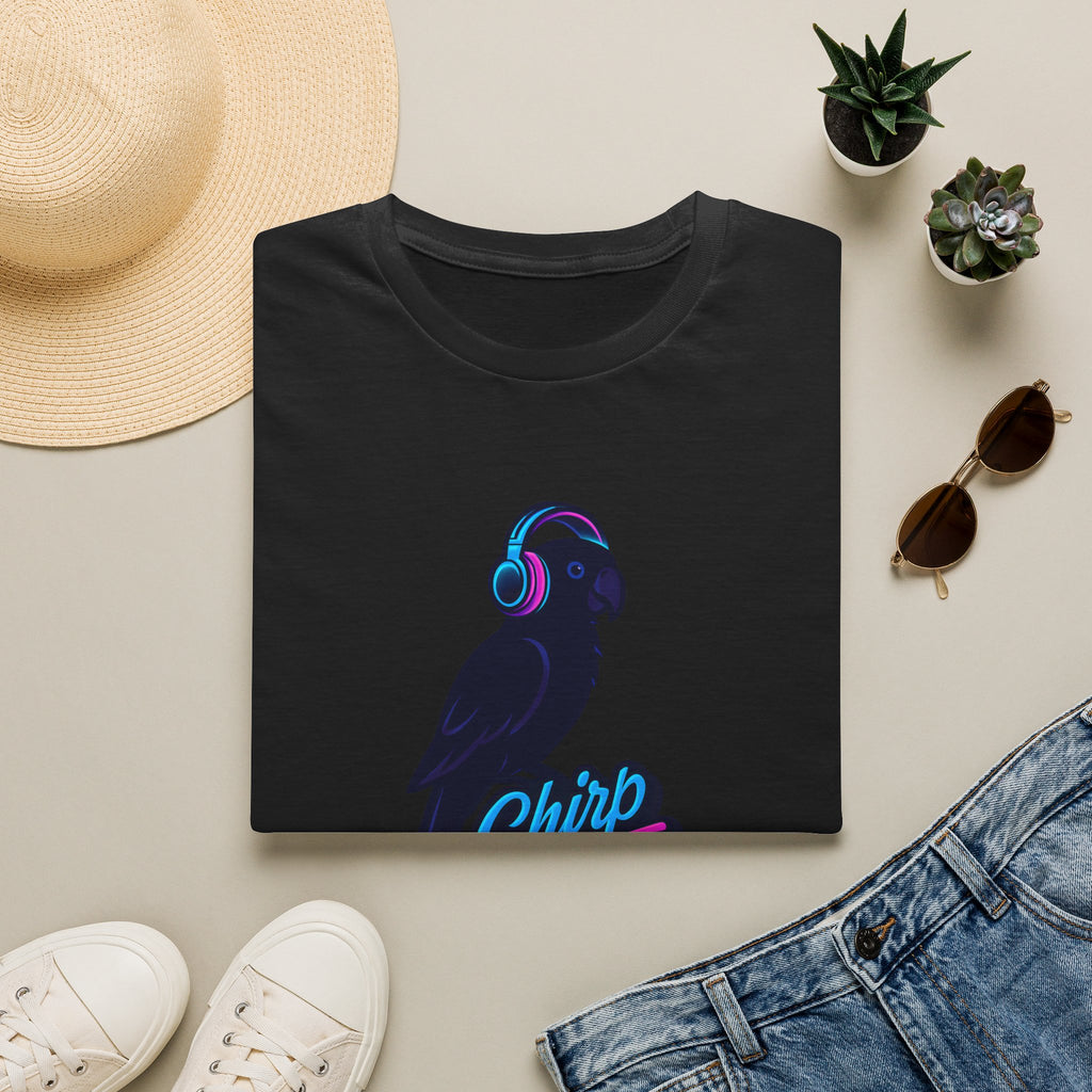 Chirp Tunes Neon Parrot T-Shirt