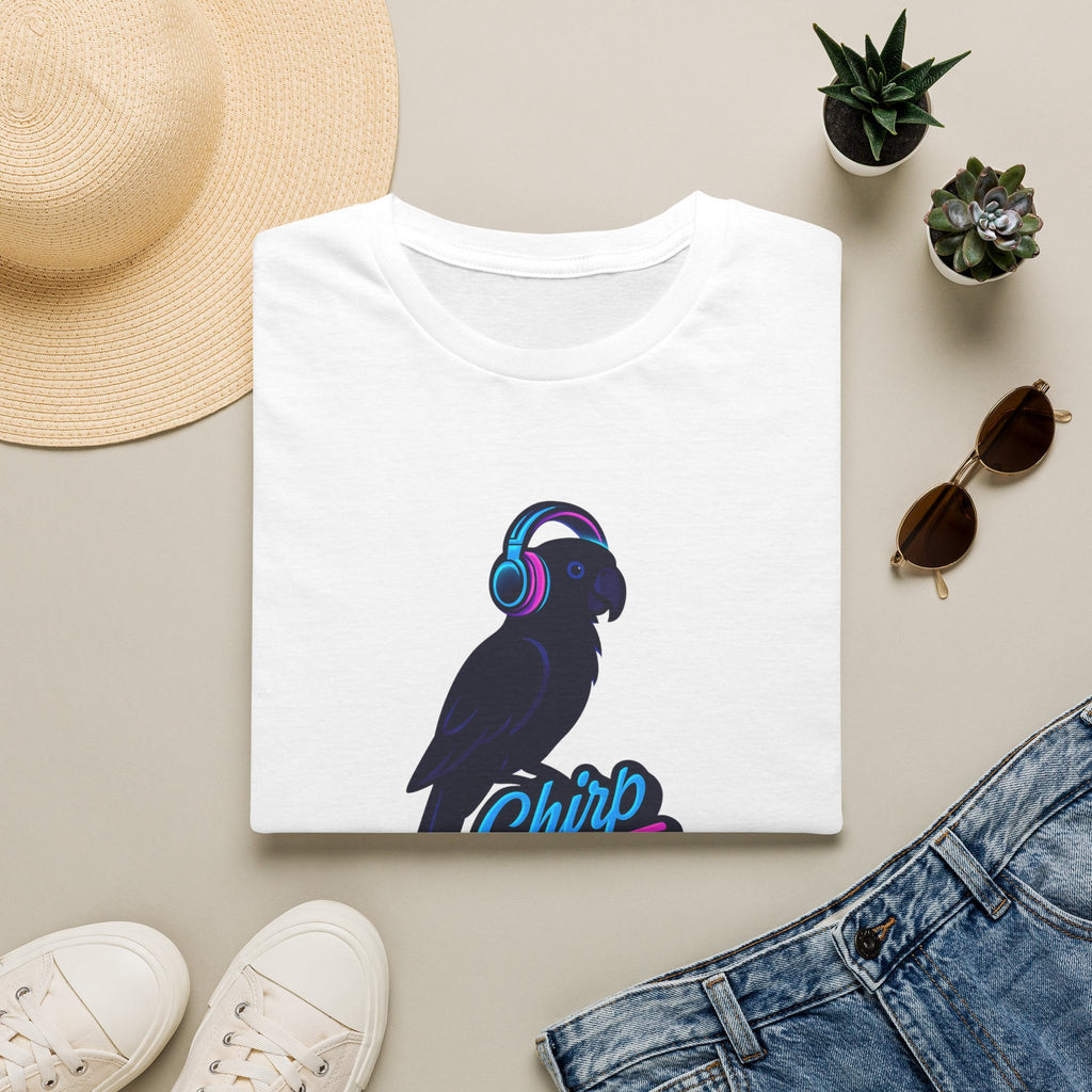 Chirp Tunes Neon Parrot T-Shirt