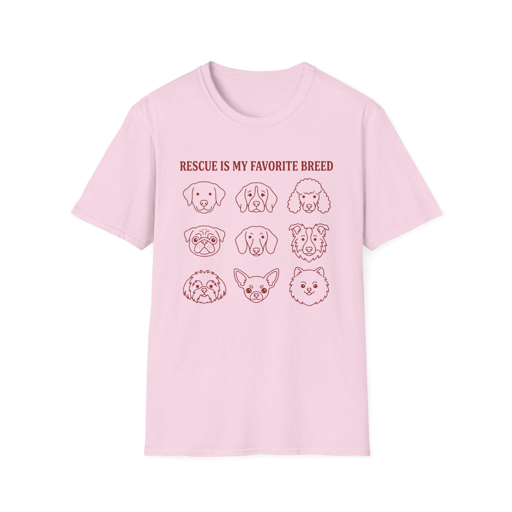 Rescue Is My Favorite Breed T-Shirt