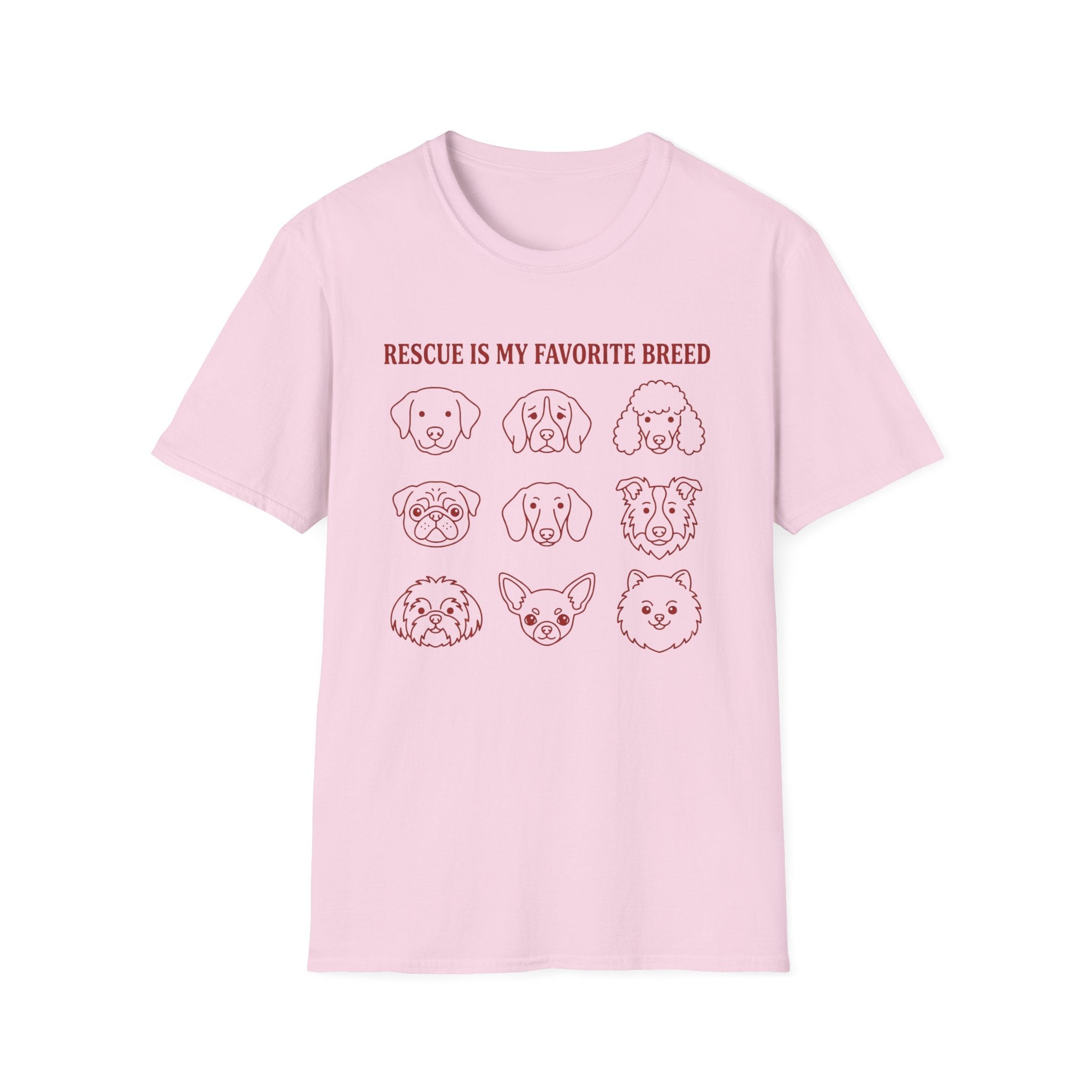 Rescue Is My Favorite Breed T-Shirt