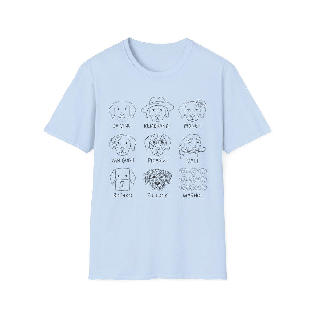 Dogs Of Art History T-Shirt