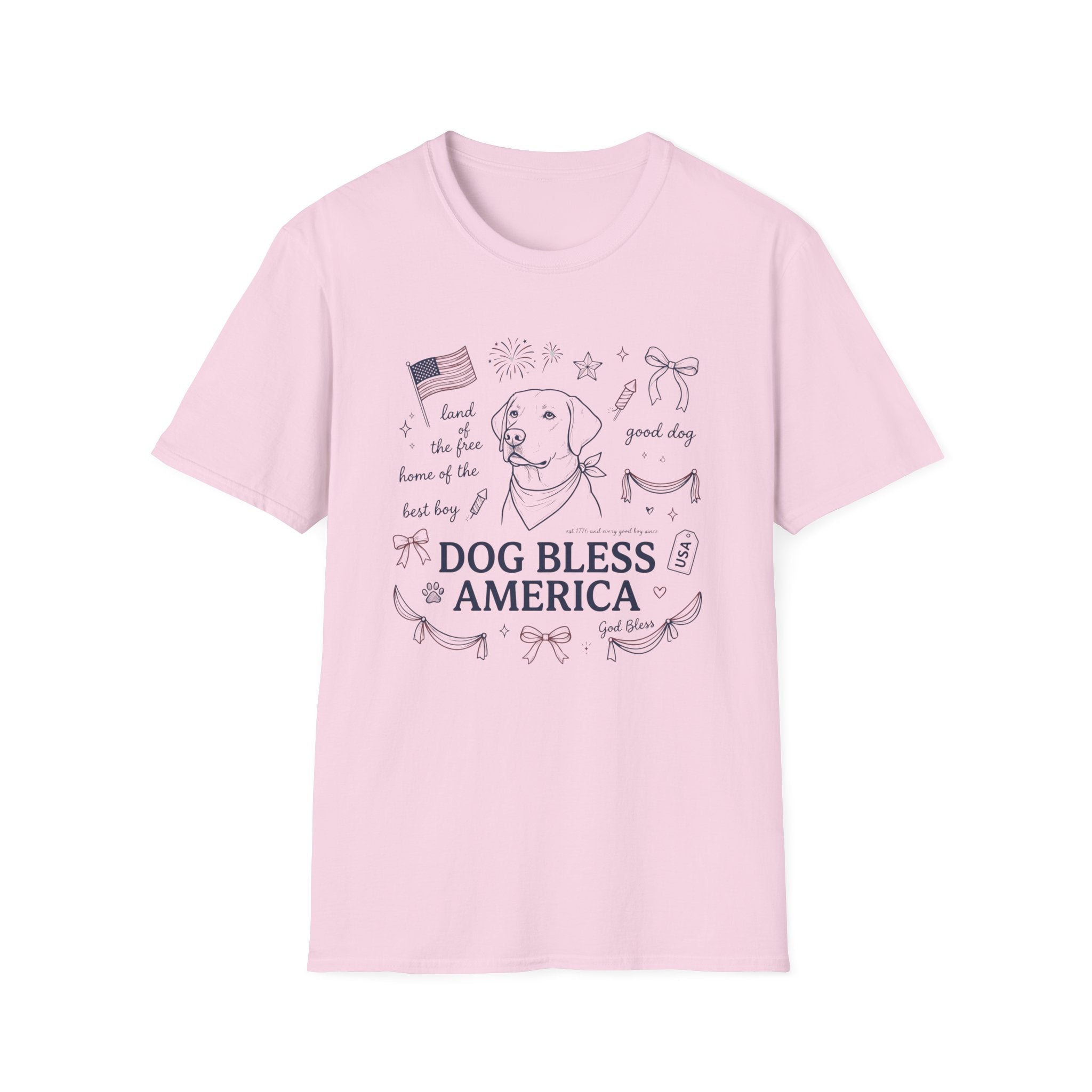 Dog Bless America T-Shirt