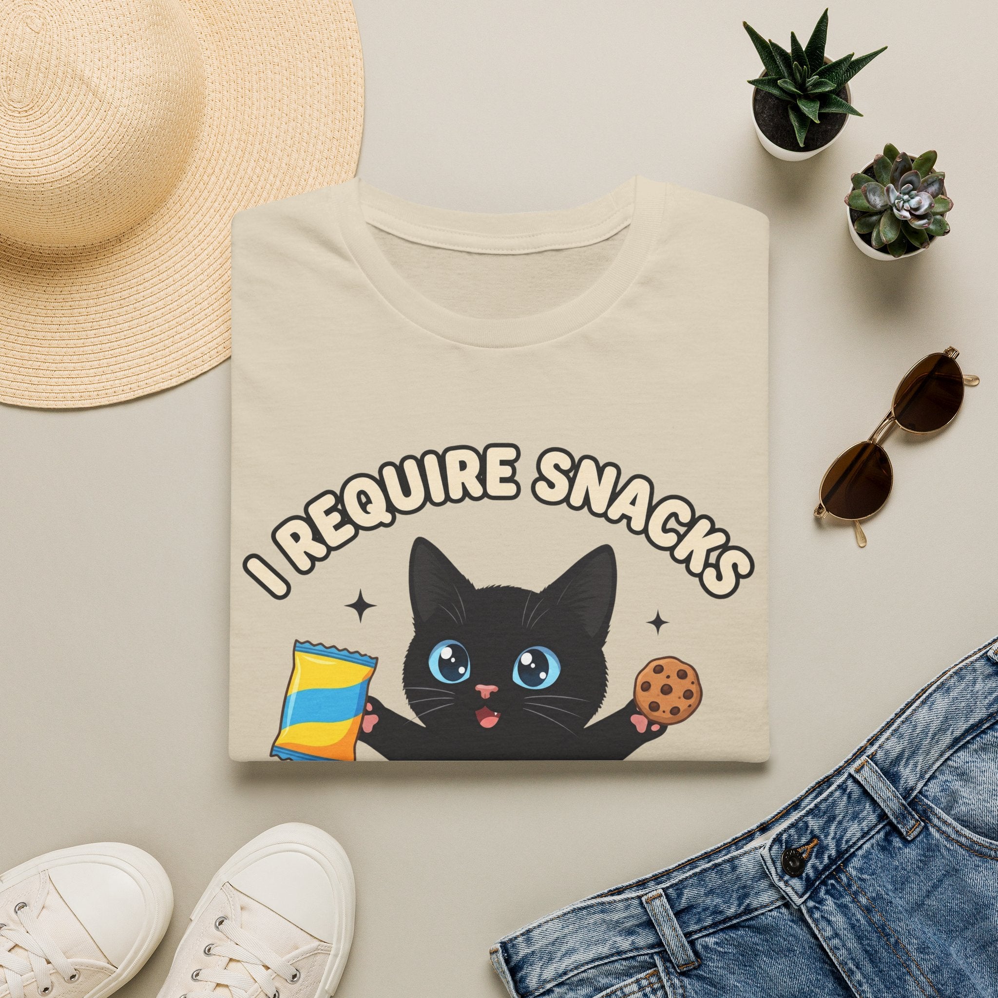 I Require Snacks T-Shirt