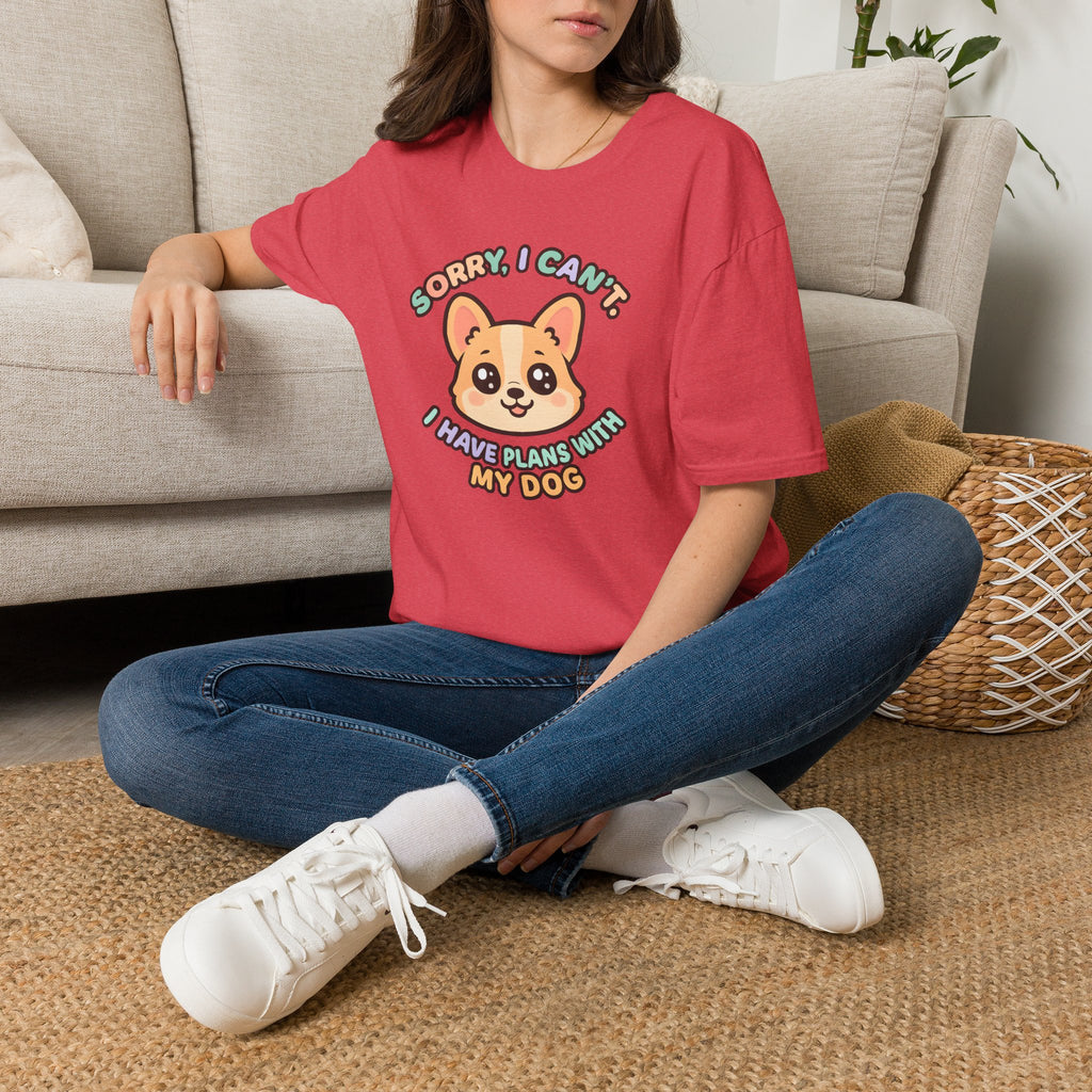 Plans With My Dog T-Shirt