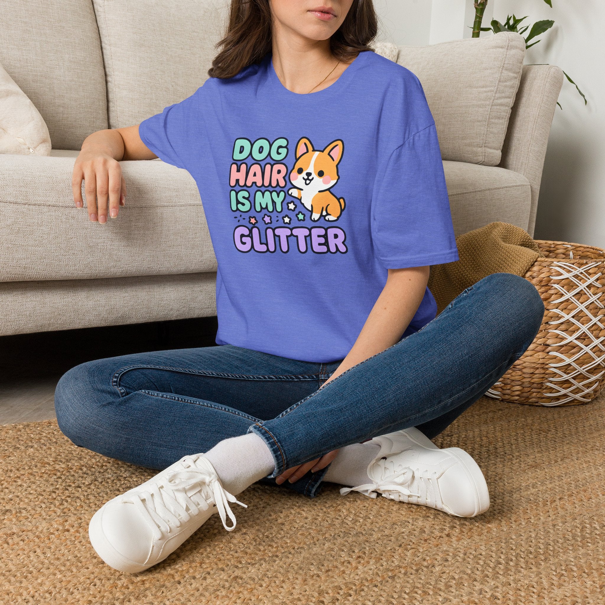 Dog Hair Glitter T-Shirt
