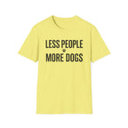 Less People More Dogs T-Shirt