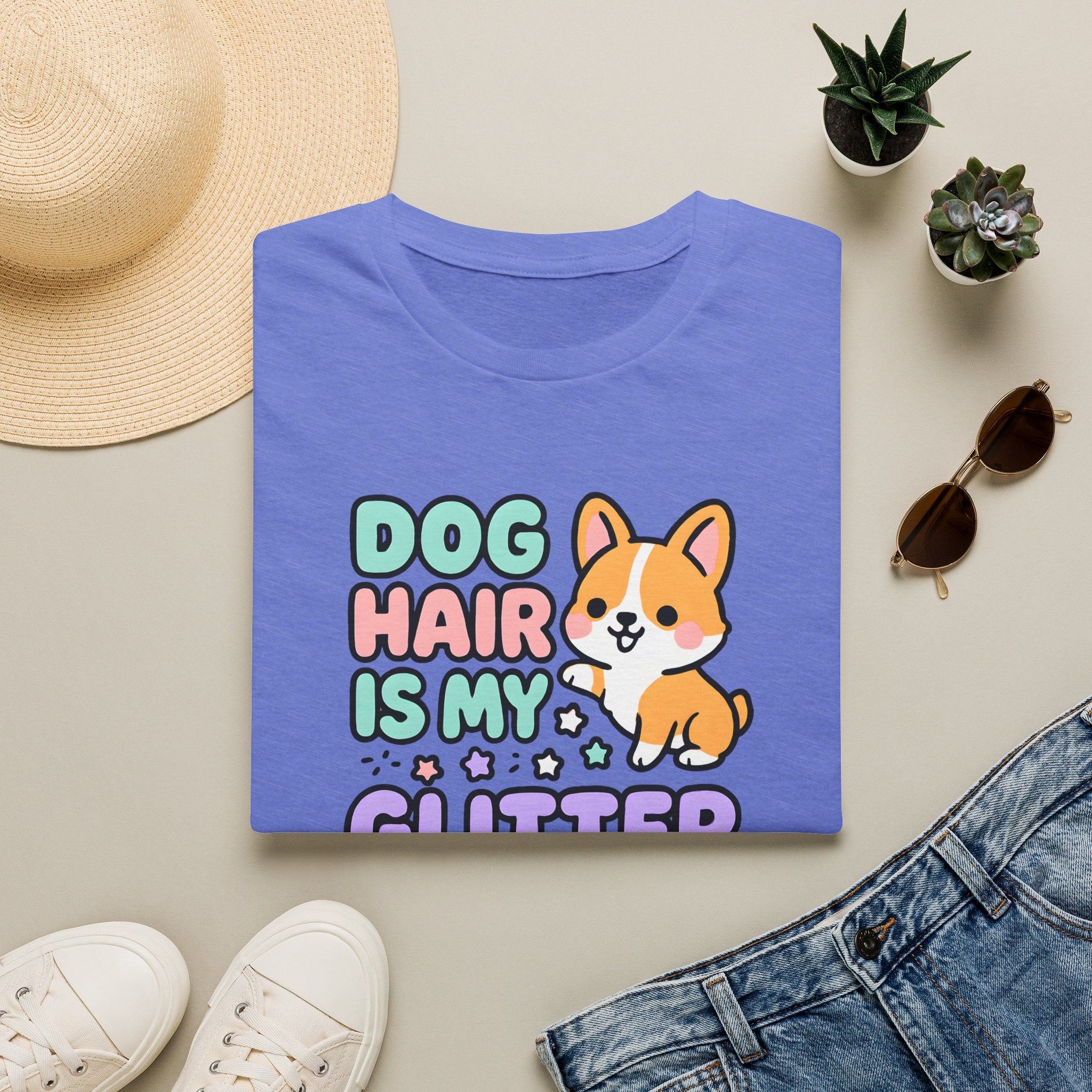 Dog Hair Glitter T-Shirt