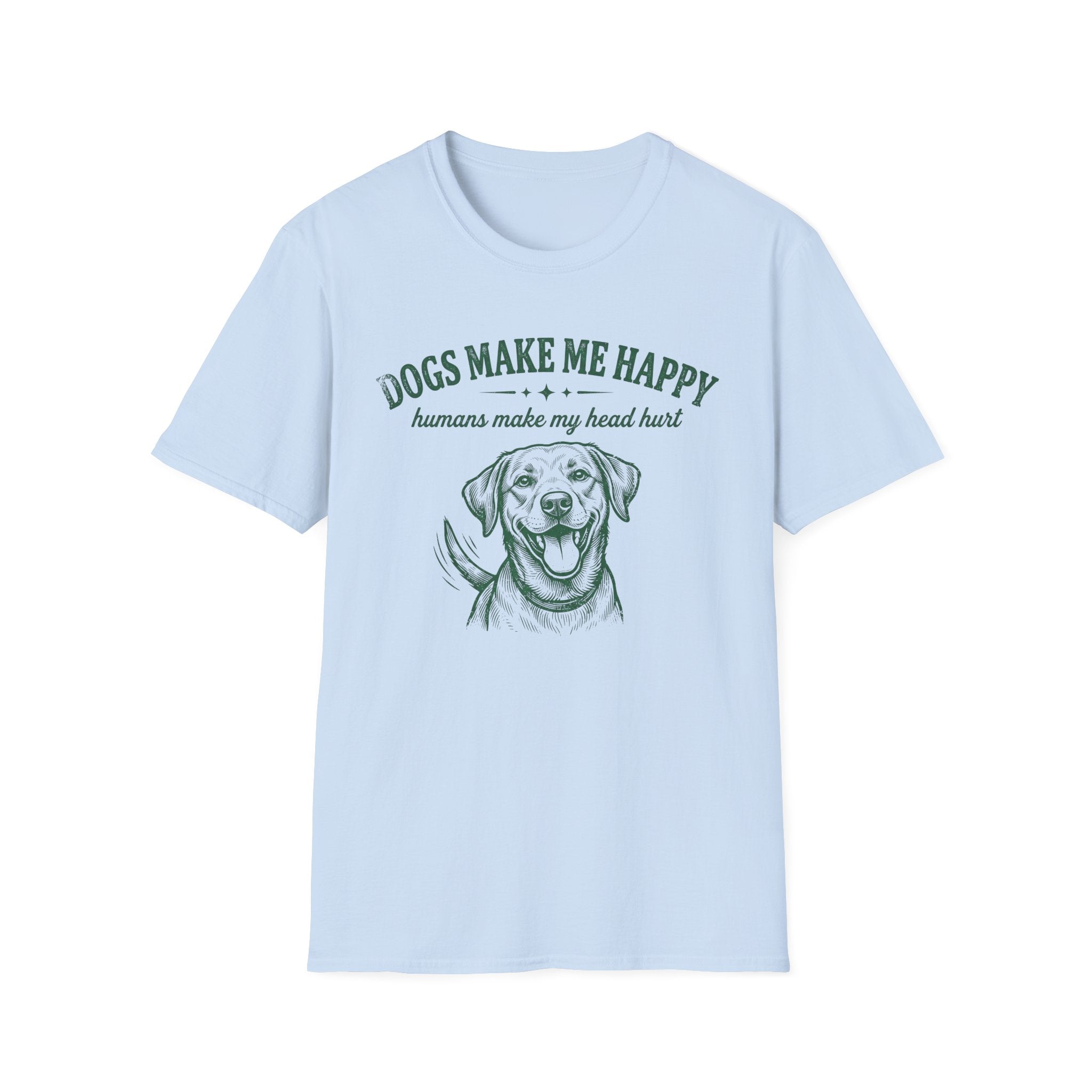 Dogs Make Me Happy T-Shirt
