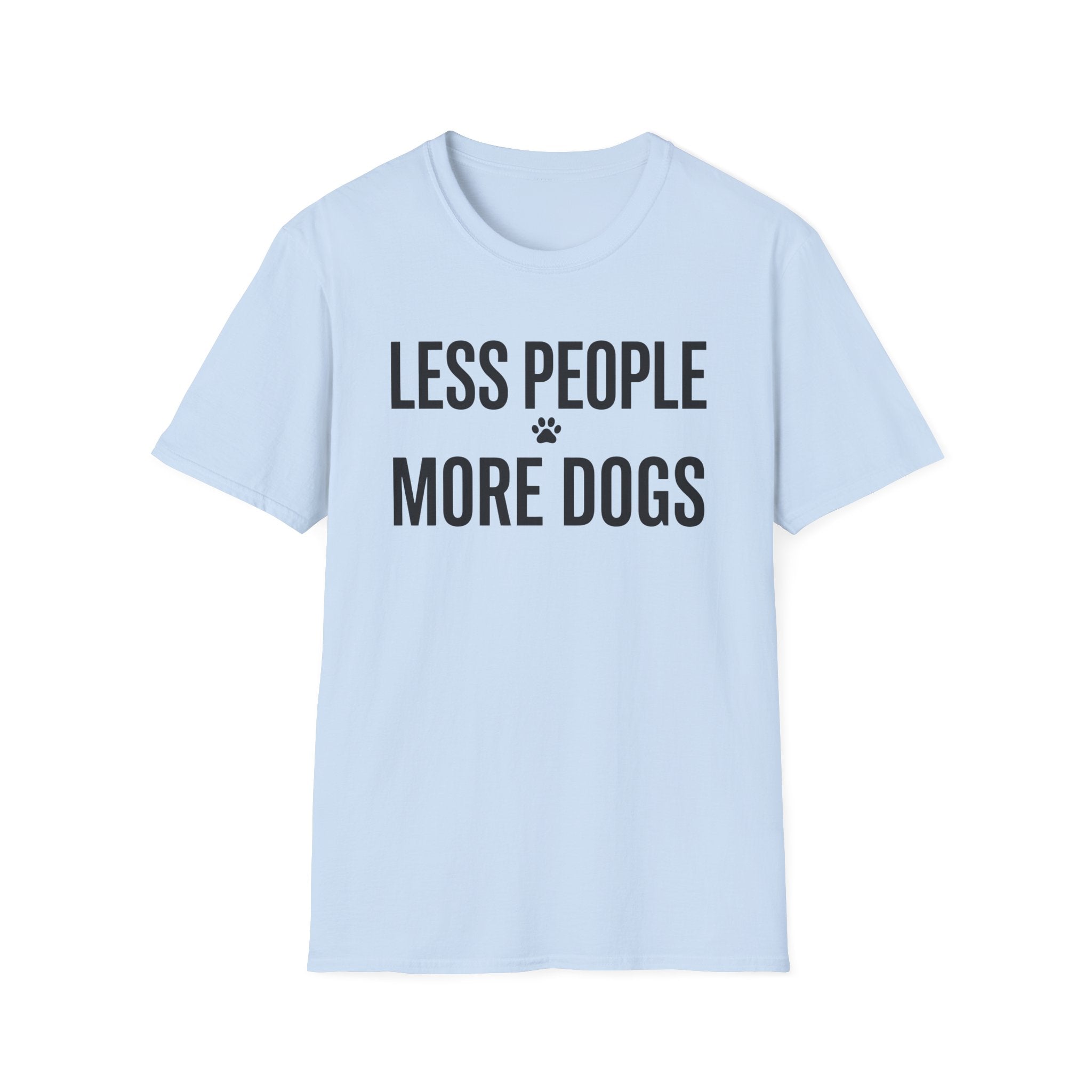 Less People More Dogs T-Shirt