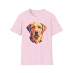 Geometric Golden Retriever T-Shirt