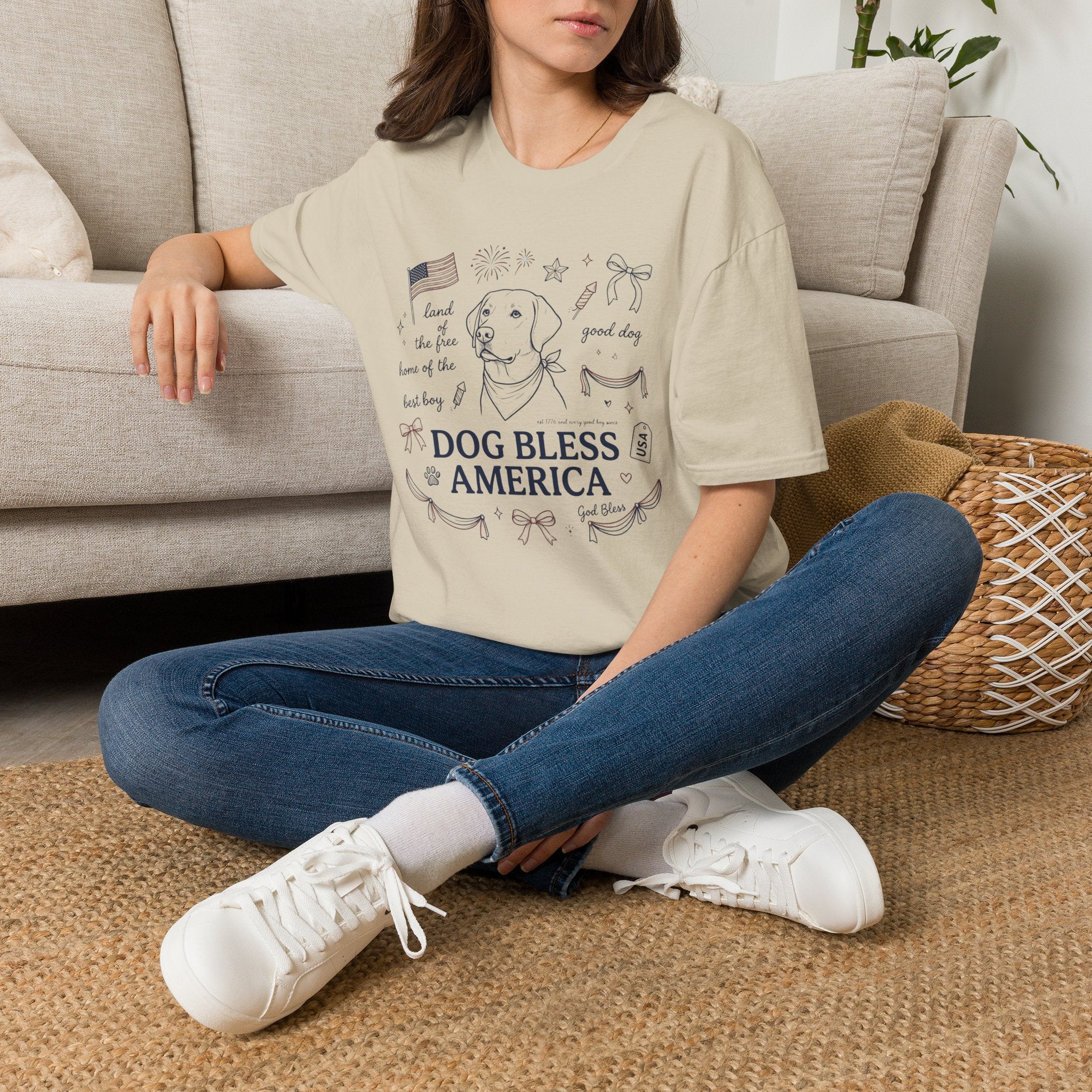 Dog Bless America T-Shirt