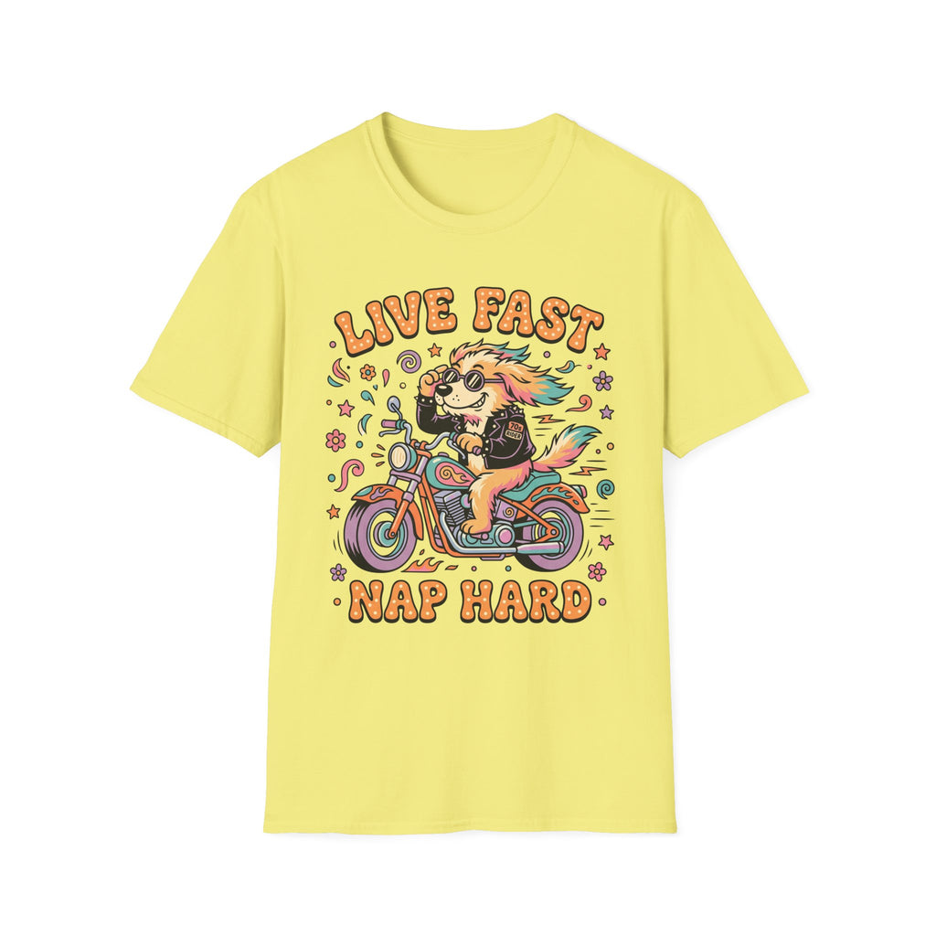 Live Fast Nap Hard T-Shirt