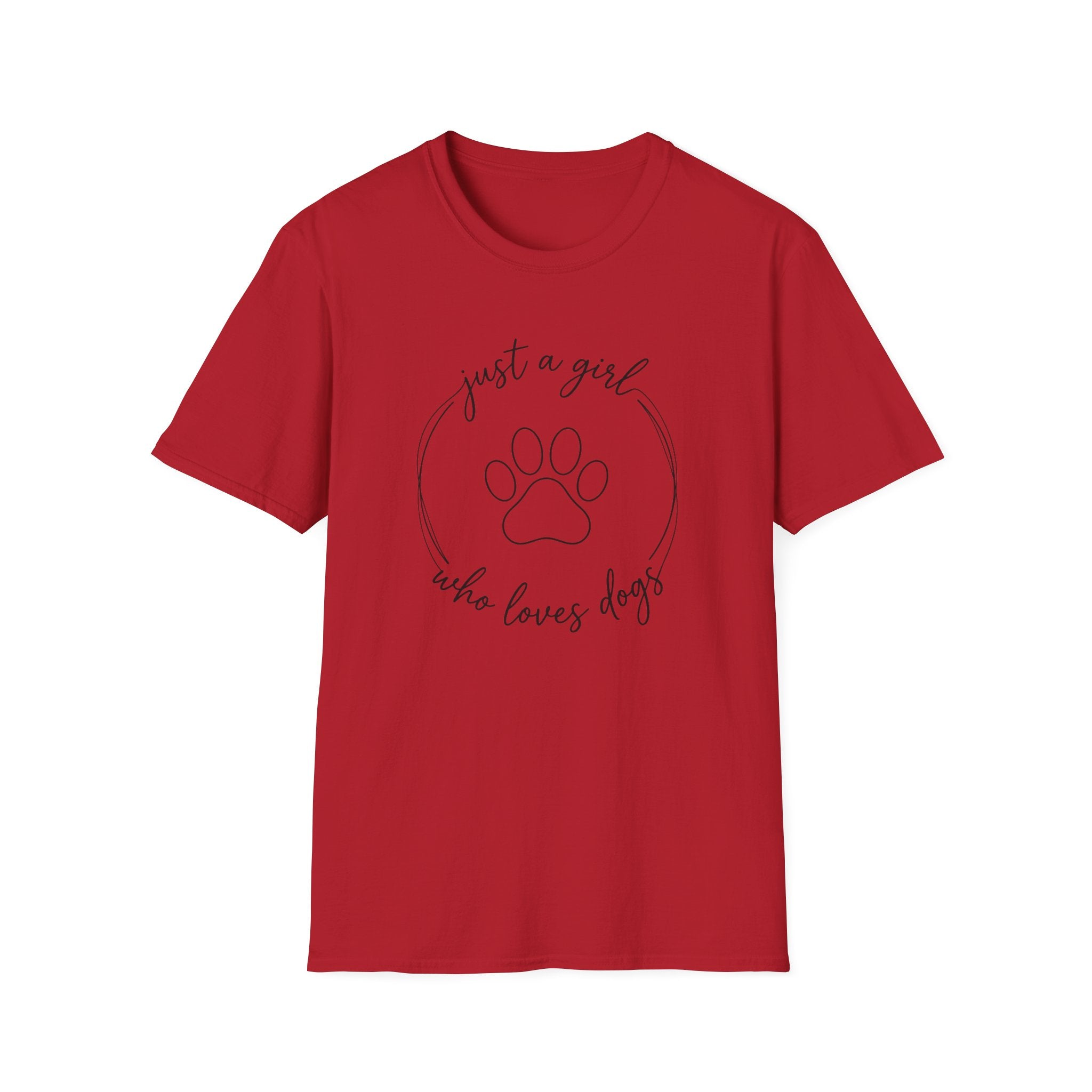 Just A Girl Who Loves Dogs T-Shirt