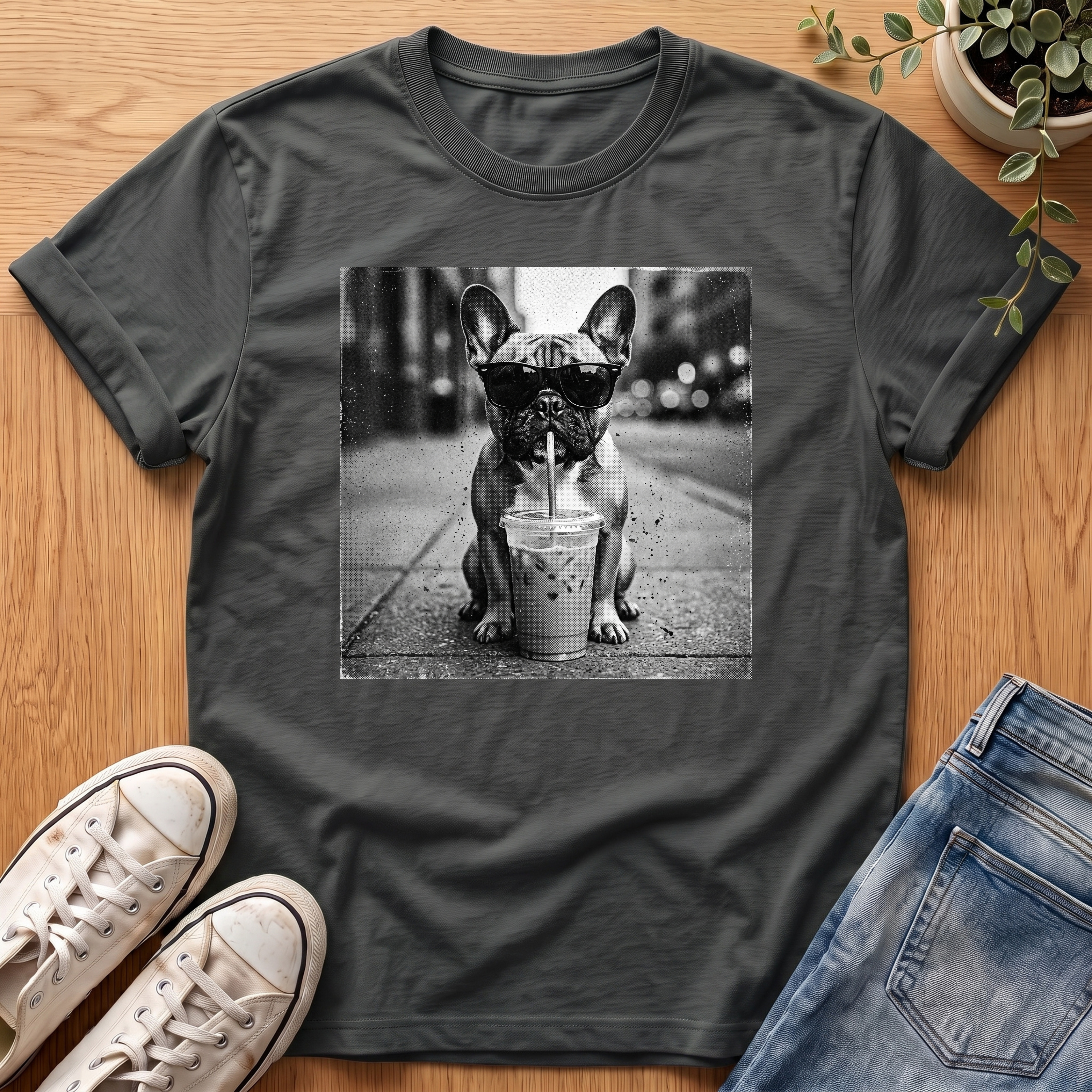 Frenchie & Coffee T-Shirt