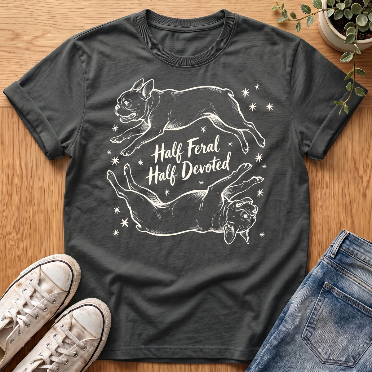 Half Feral Half Devoted T-Shirt