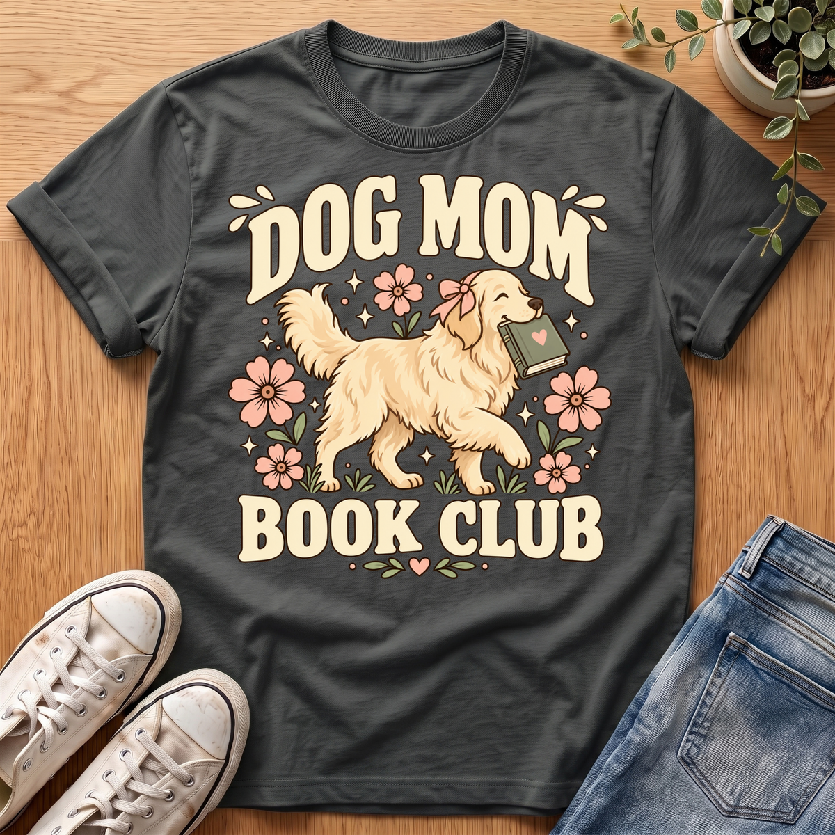 Dog Mom Book Club T-Shirt