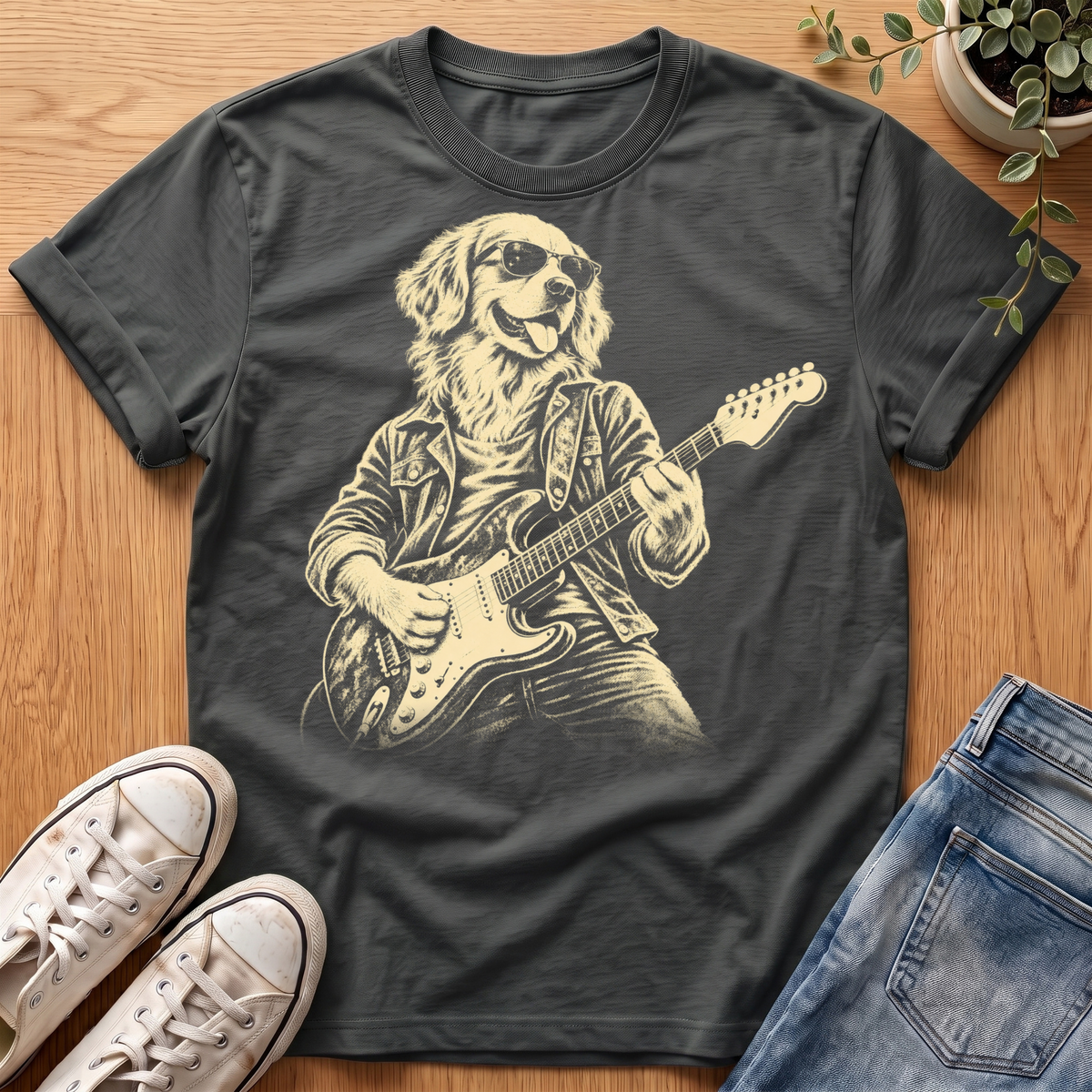 Golden Retriever Ruff & Roll T-Shirt