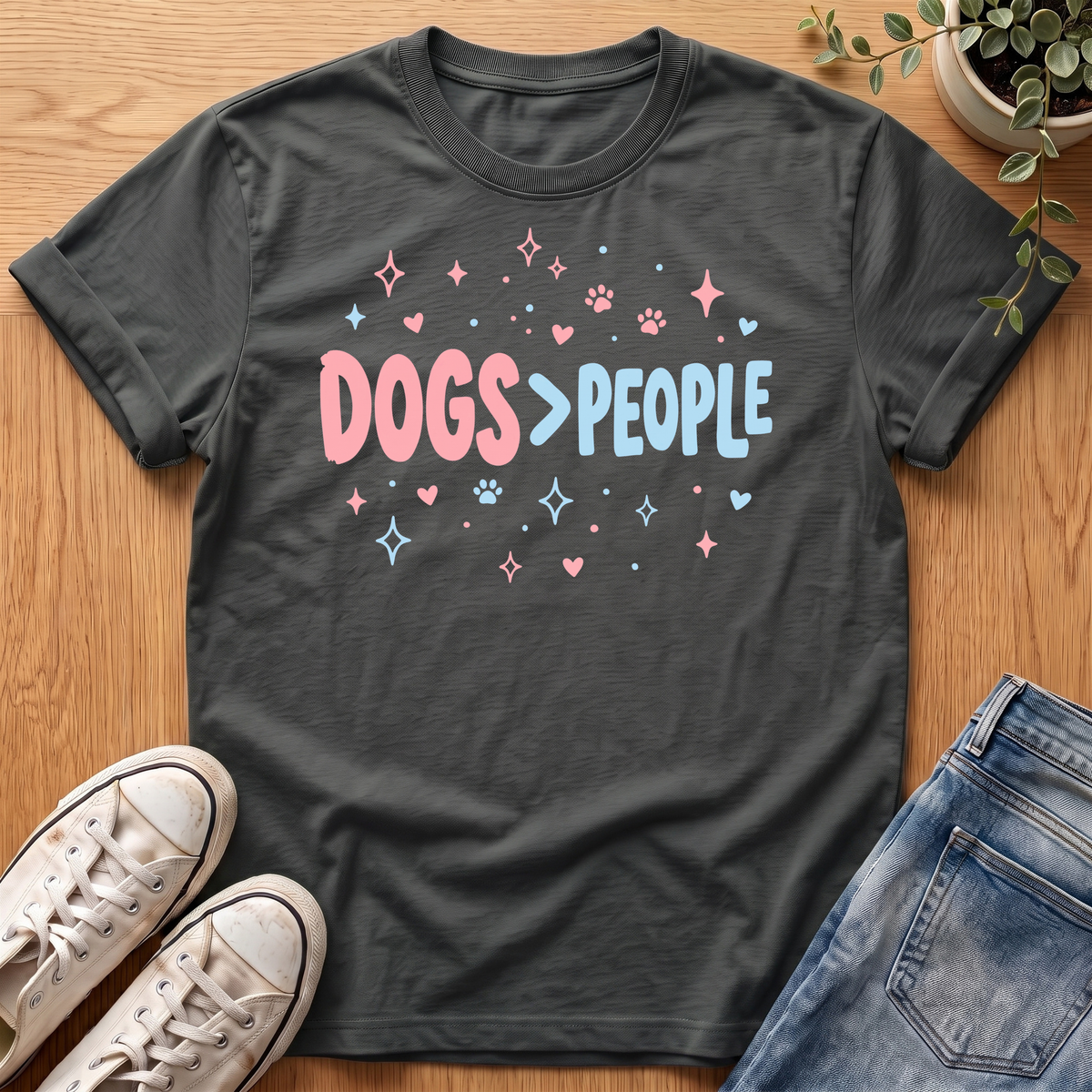 Dogs > People T-Shirt