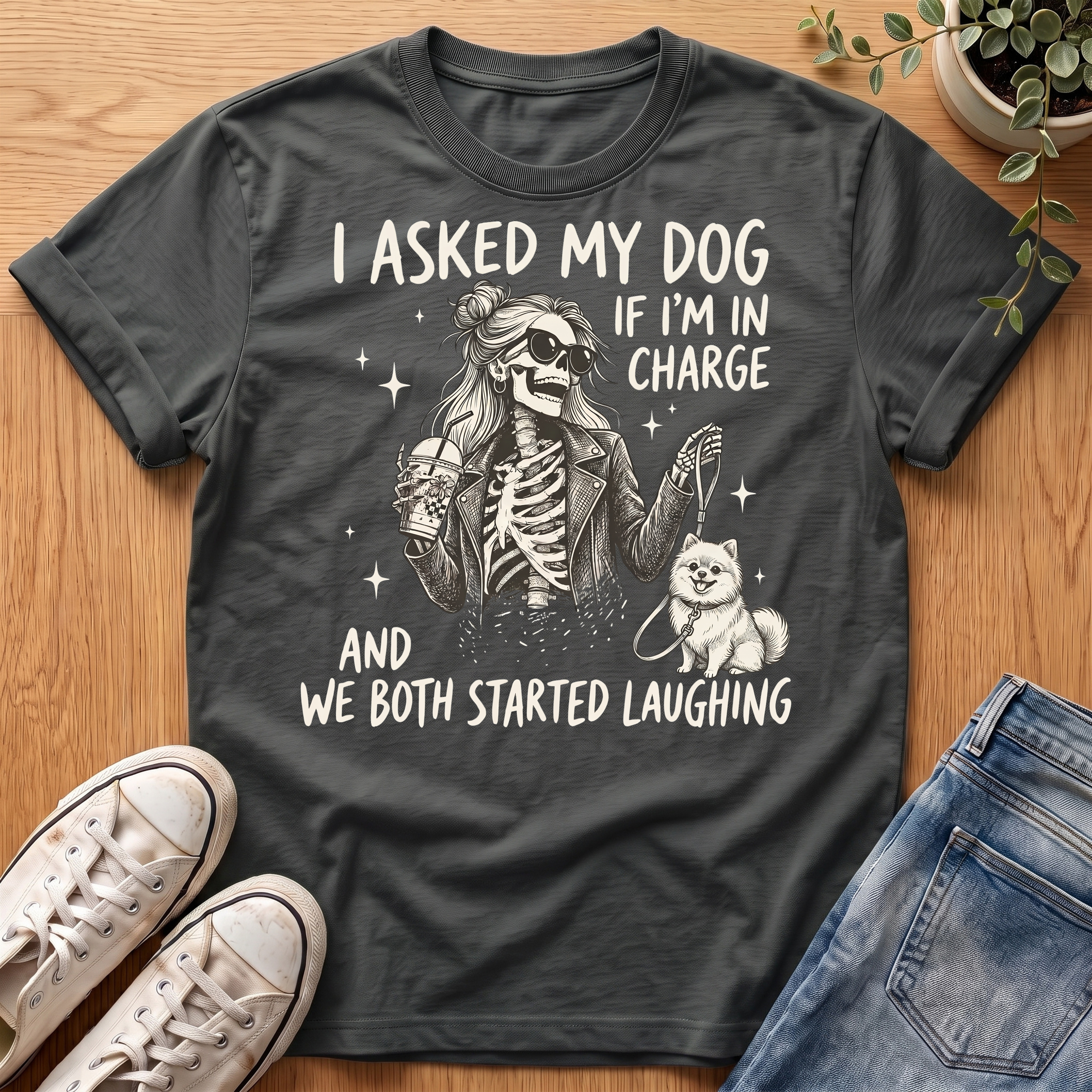 Asked My Dog T-Shirt