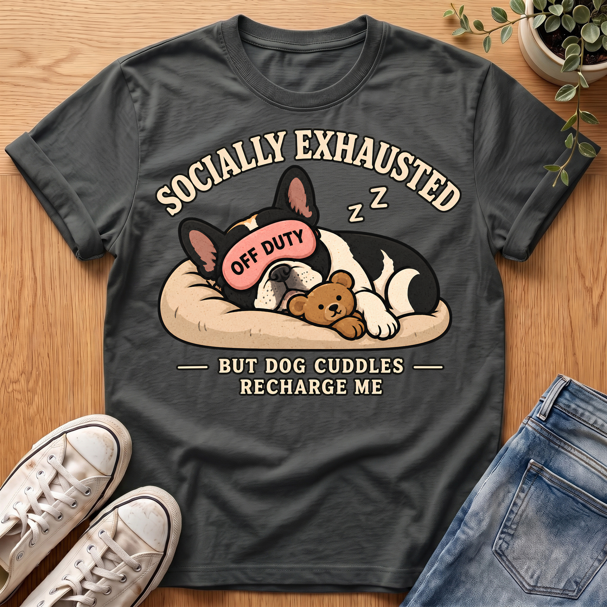 Socially Exhausted T-Shirt