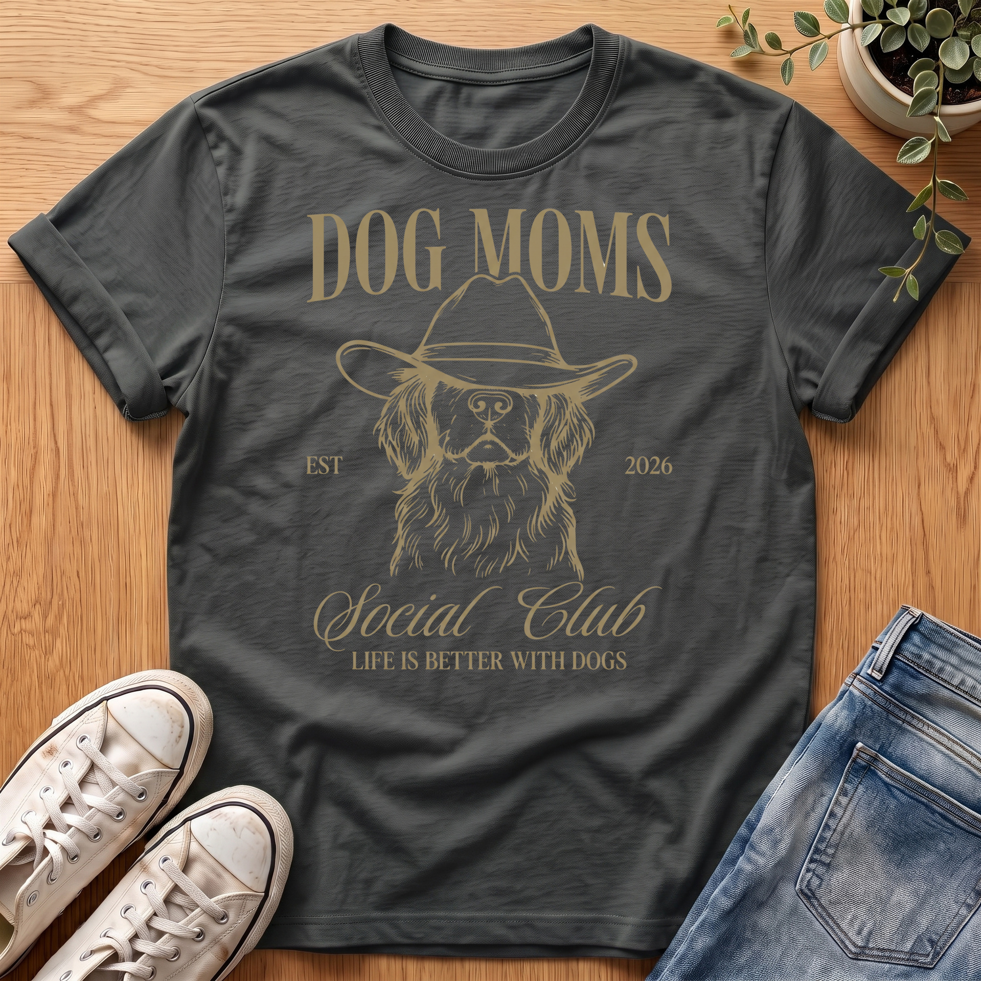 Dog Moms Social Club T-Shirt