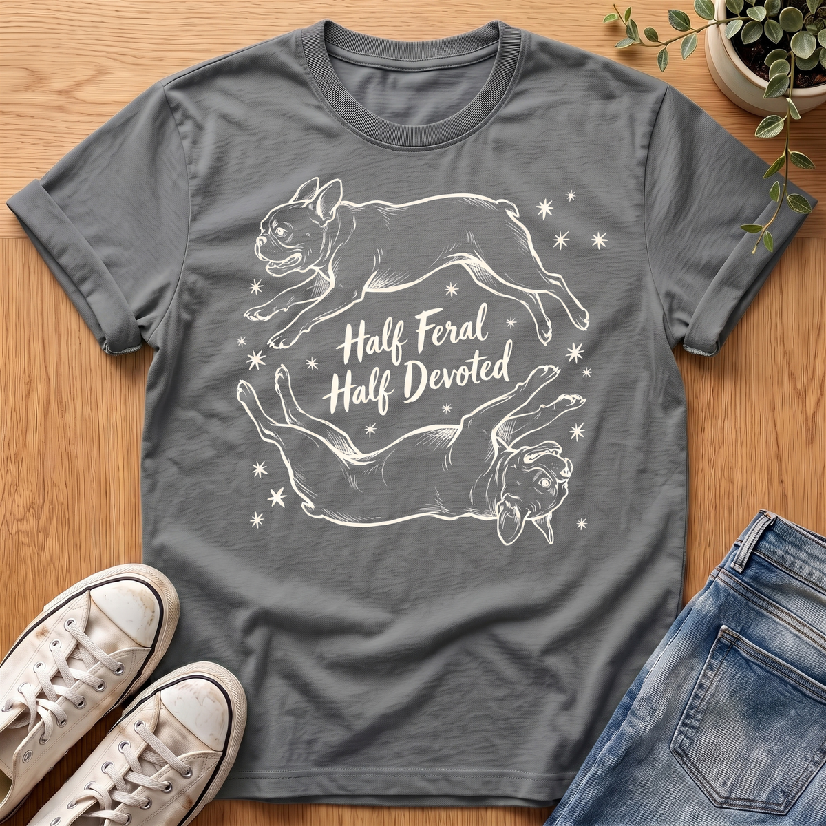 Half Feral Half Devoted T-Shirt