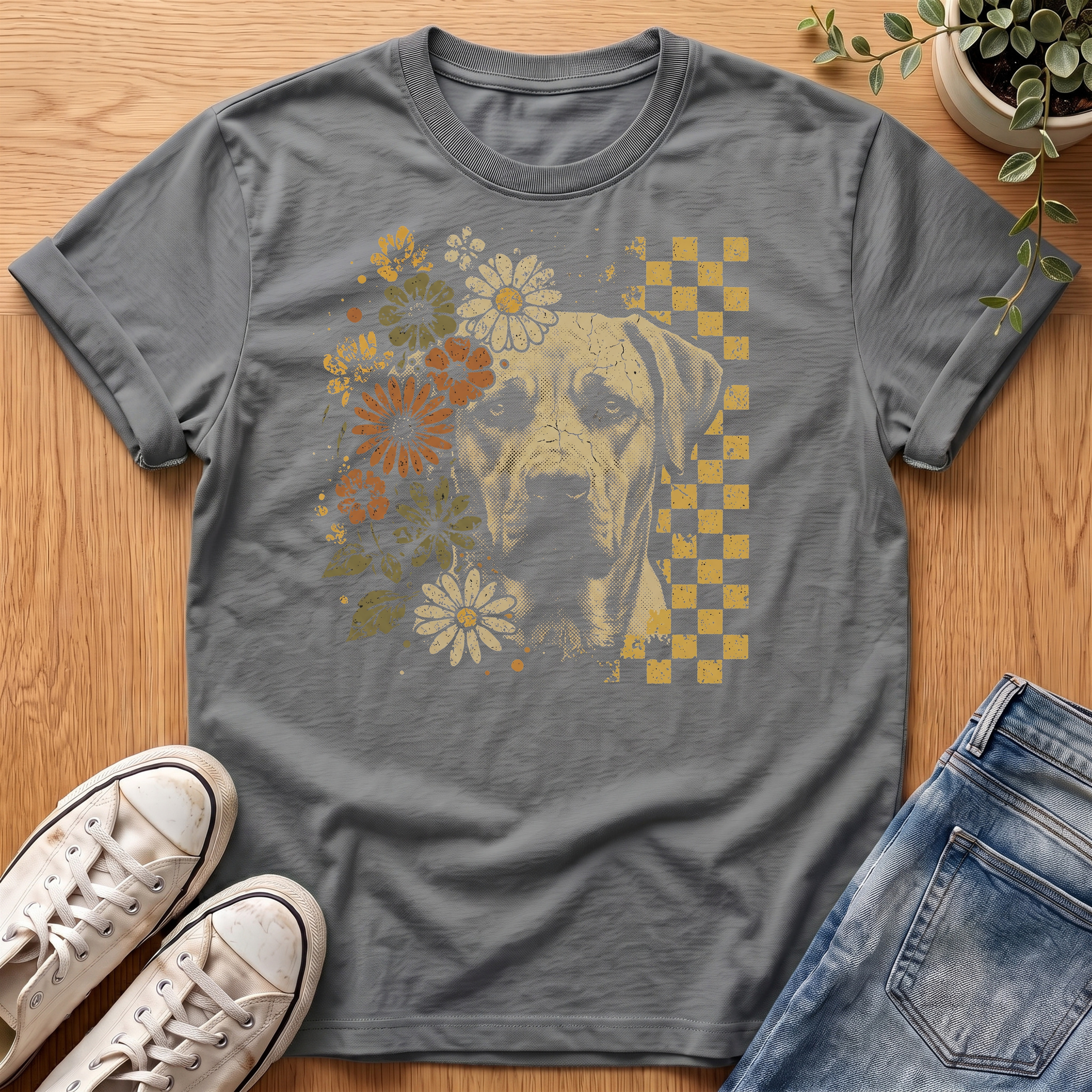 Dog & Daisies T-Shirt