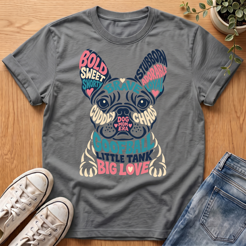 Frenchie Dog Mom Era T-Shirt
