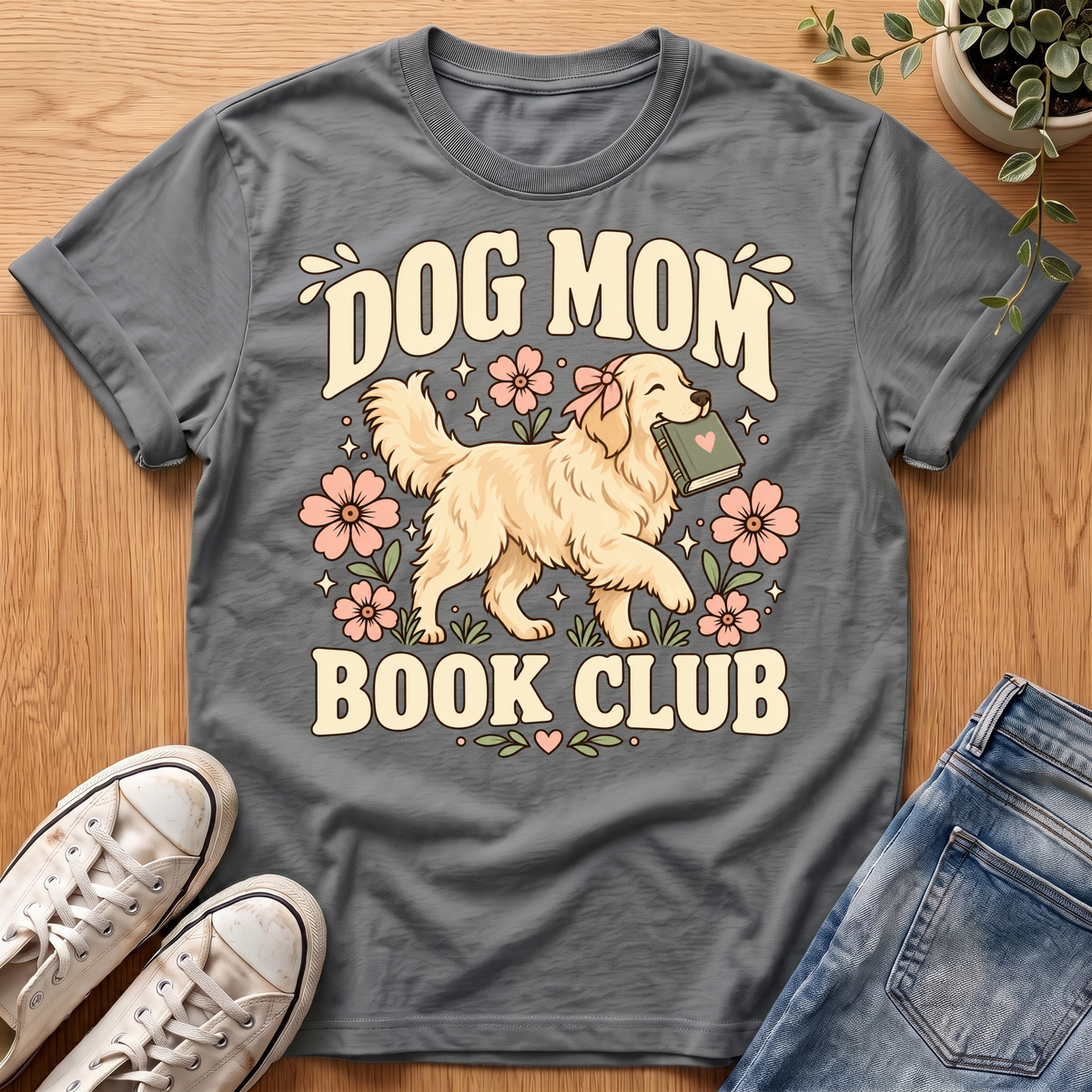 Dog Mom Book Club T-Shirt