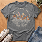 Dog Beside Me Desert T-Shirt