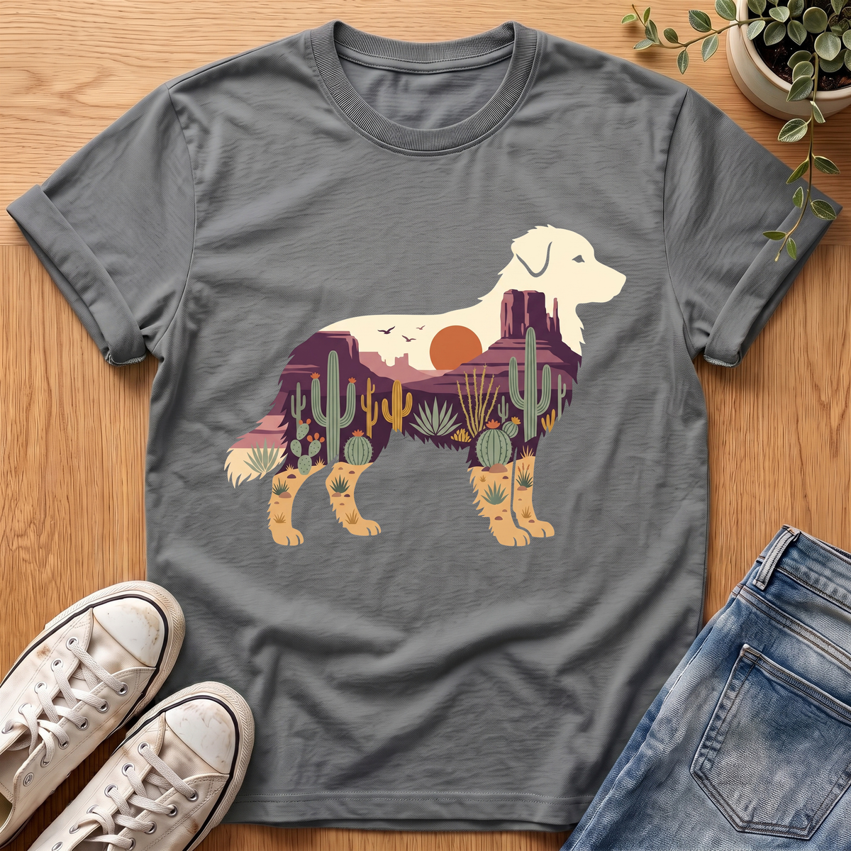Australian Shepherd Desert T-Shirt