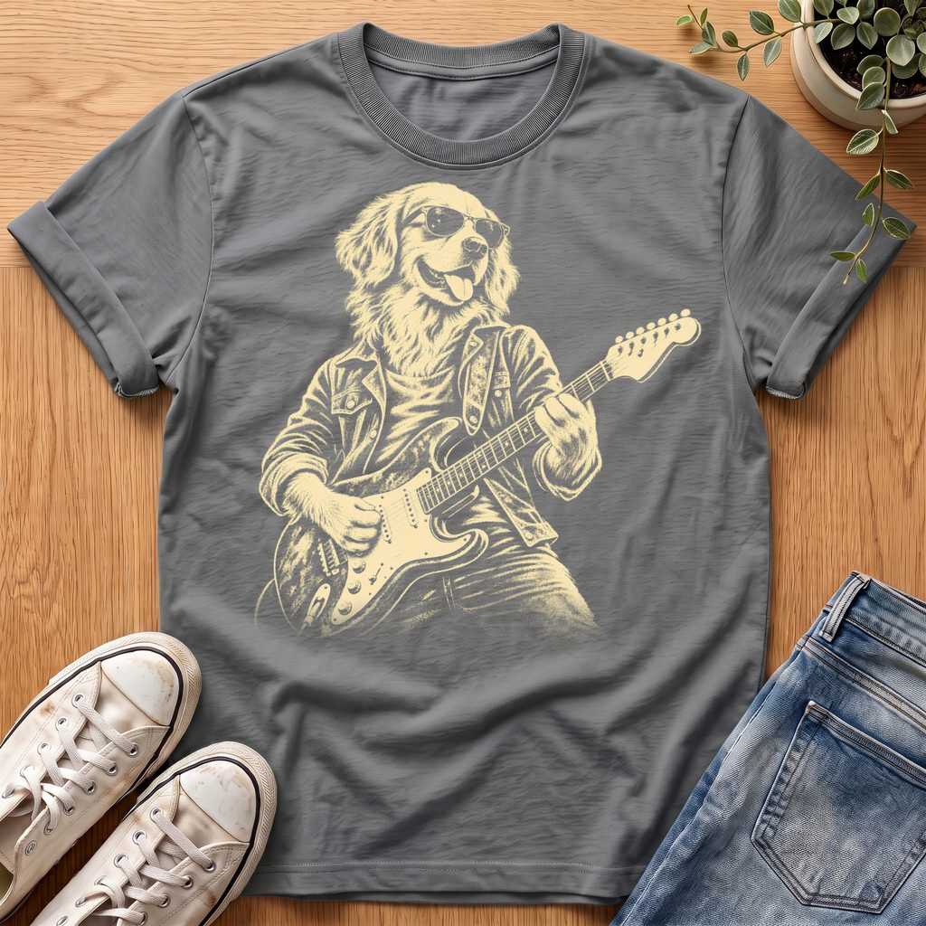 Golden Retriever Ruff & Roll T-Shirt